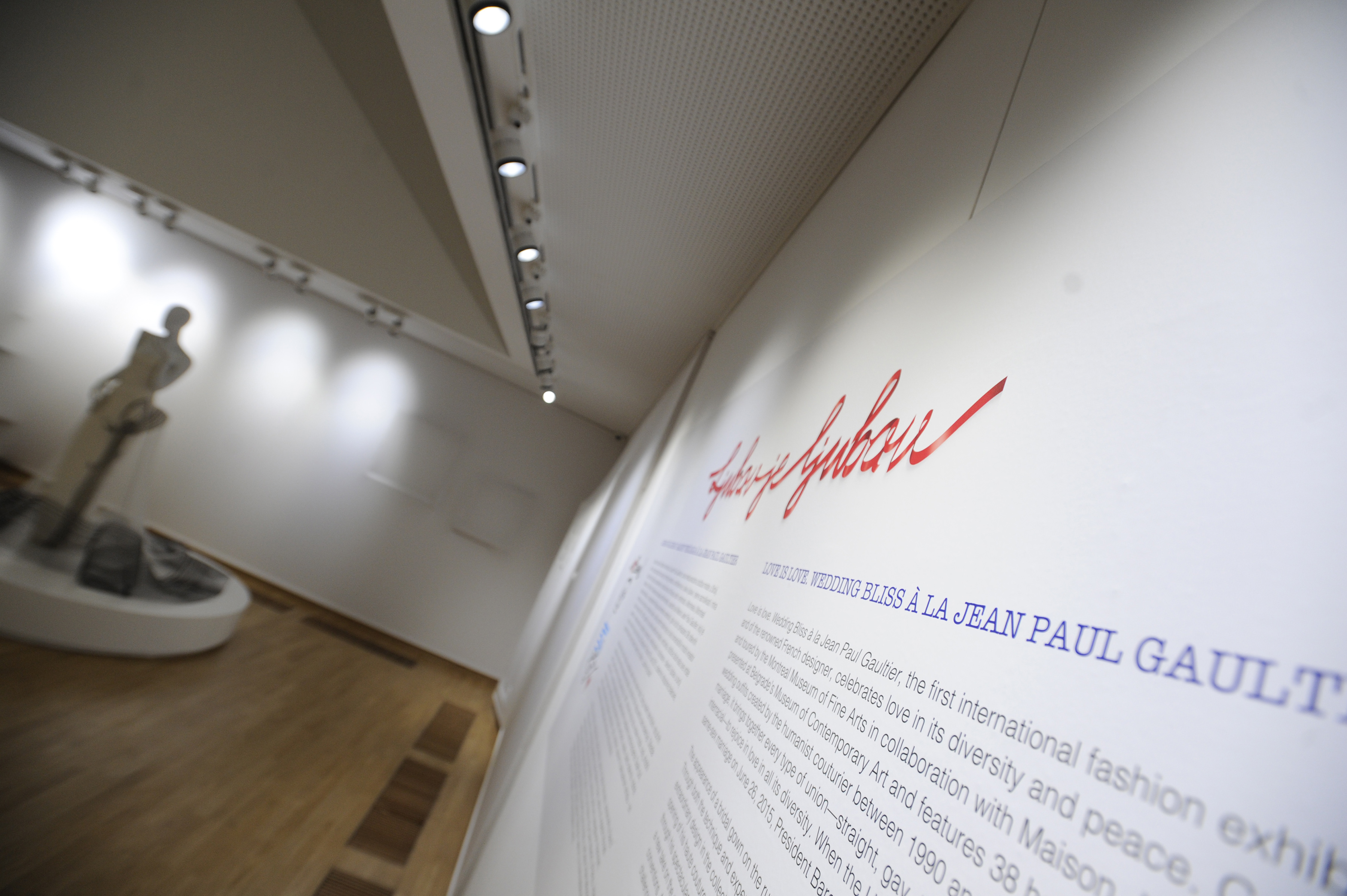 IZLOZBA "LJUBAV JE LJUBAV: RADOST VENCANJA ZA SVE-ZAN POL GOTJE"