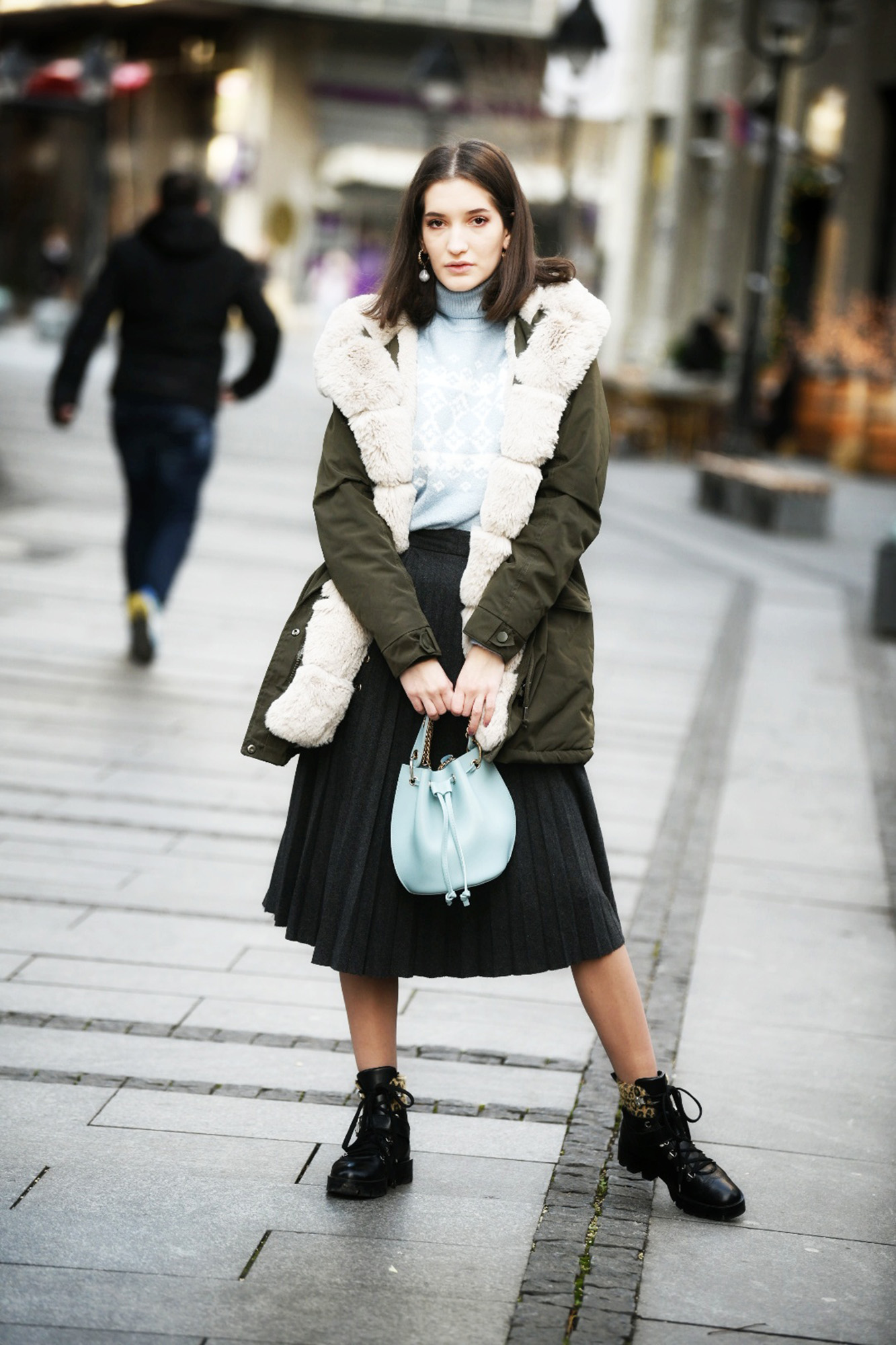 BEOGRAD 10.12.2020 Modni stil beograđanki, Beograd, moda foto:Vesna Lalić/Nova.rs