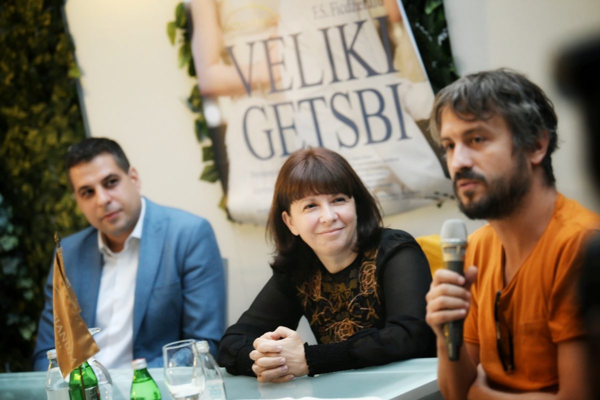 Beograd 23. septembar 2020. Madlenianum kzs najava nove sezone predstava Veliki Getsbi  Foto:Vesna Lalić/Nova.rs