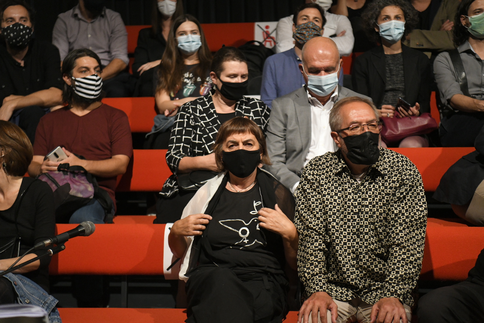 Beograd 24.09.2020. Staša Zajović. Predstava Srebrenica u Centru za kulturnu dekontaminaciju, CZKD, Centar za kulturnu dekontaminaciju Foto: Nemanja Jovanović/Nova.rs