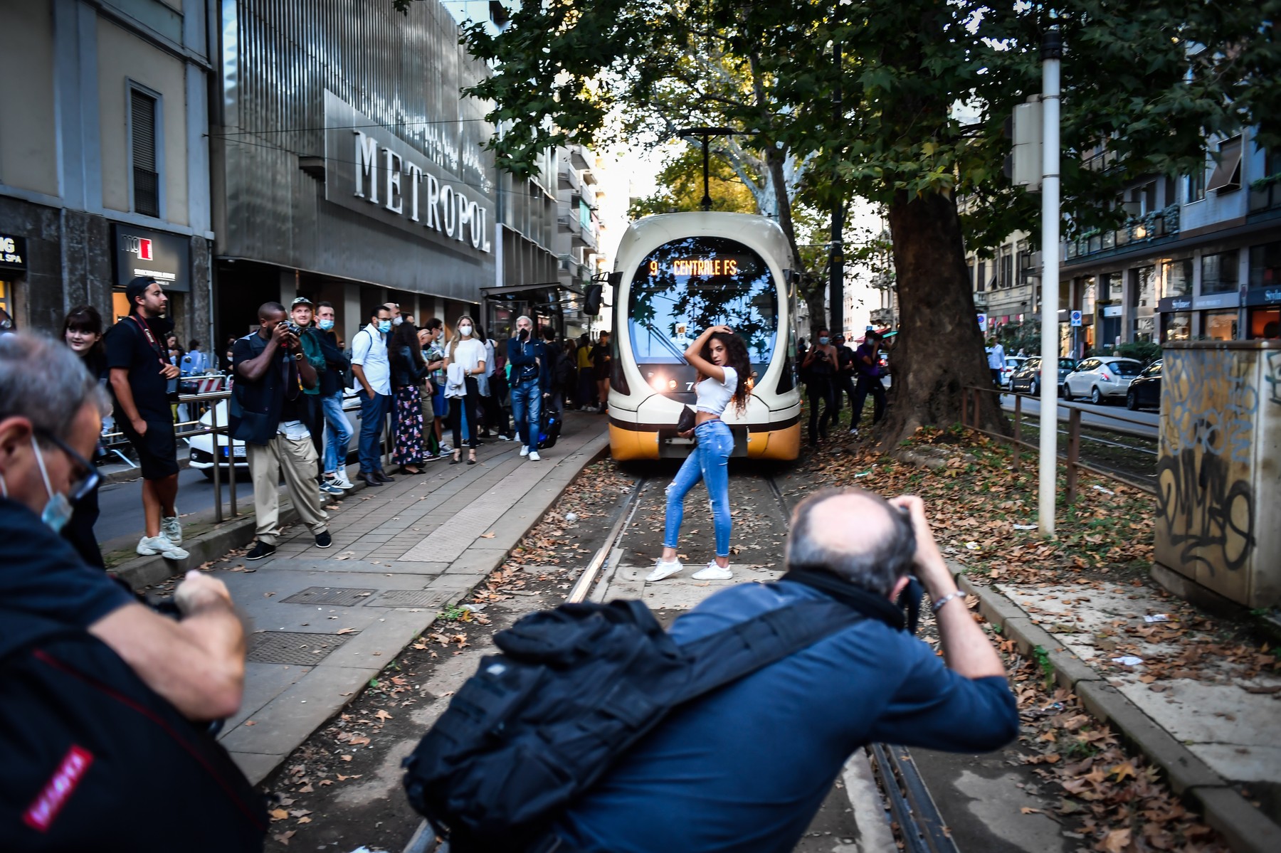 Milano Fashion Week, ospiti e modelle della sfilata di Dolce &amp; Gabbana in viale PiaveMilano Fashion Week, ospiti e modelle della sfilata di Dolce &amp; Gabbana in viale Piave