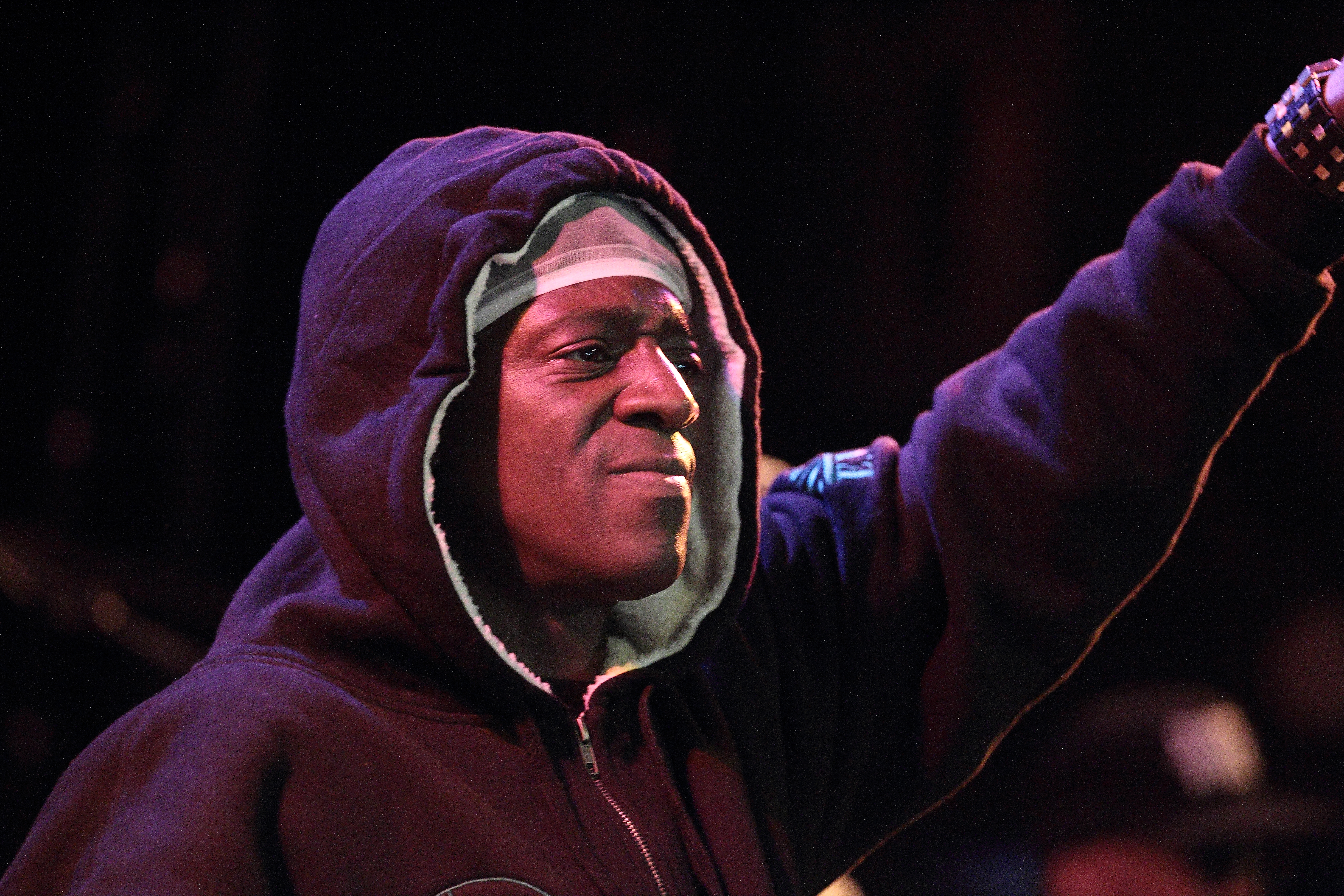 Public Enemy, Pablik Enemi
epa03496839 Flavor Flav of the hip-hop band Public Enemy performs at the Vogue Theater in Indianapolis, Indiana, USA, 05 December 2012  EPA/STEVE C.MITCHELL