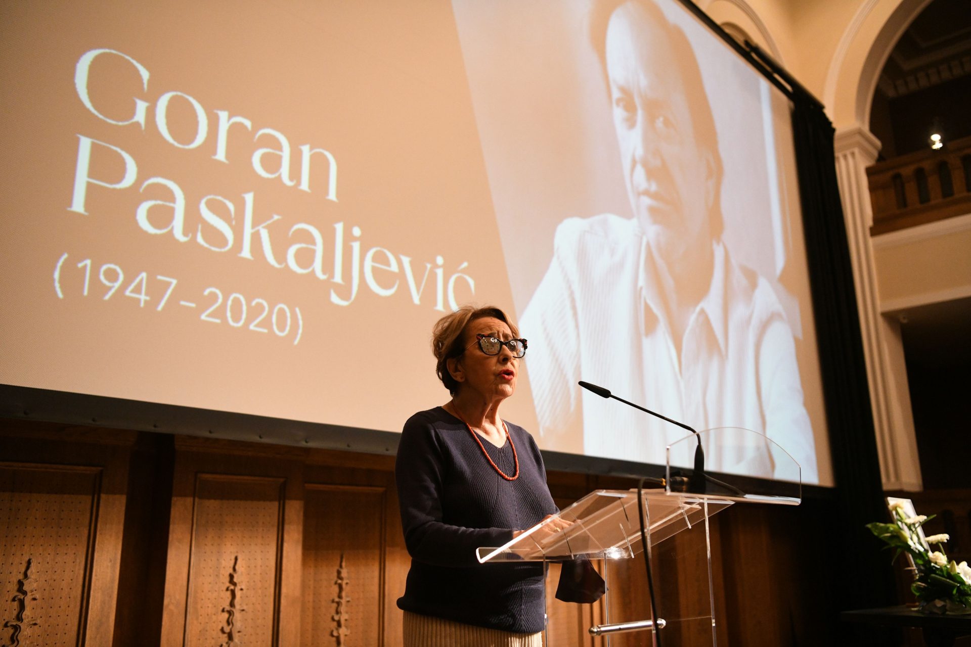 Beograd, 14.10.2020. Kinoteka, Komemoracija Goran Paskaljević, Svetlana Ceca Bojković Foto: Filip Krainčanić/Nova.rs