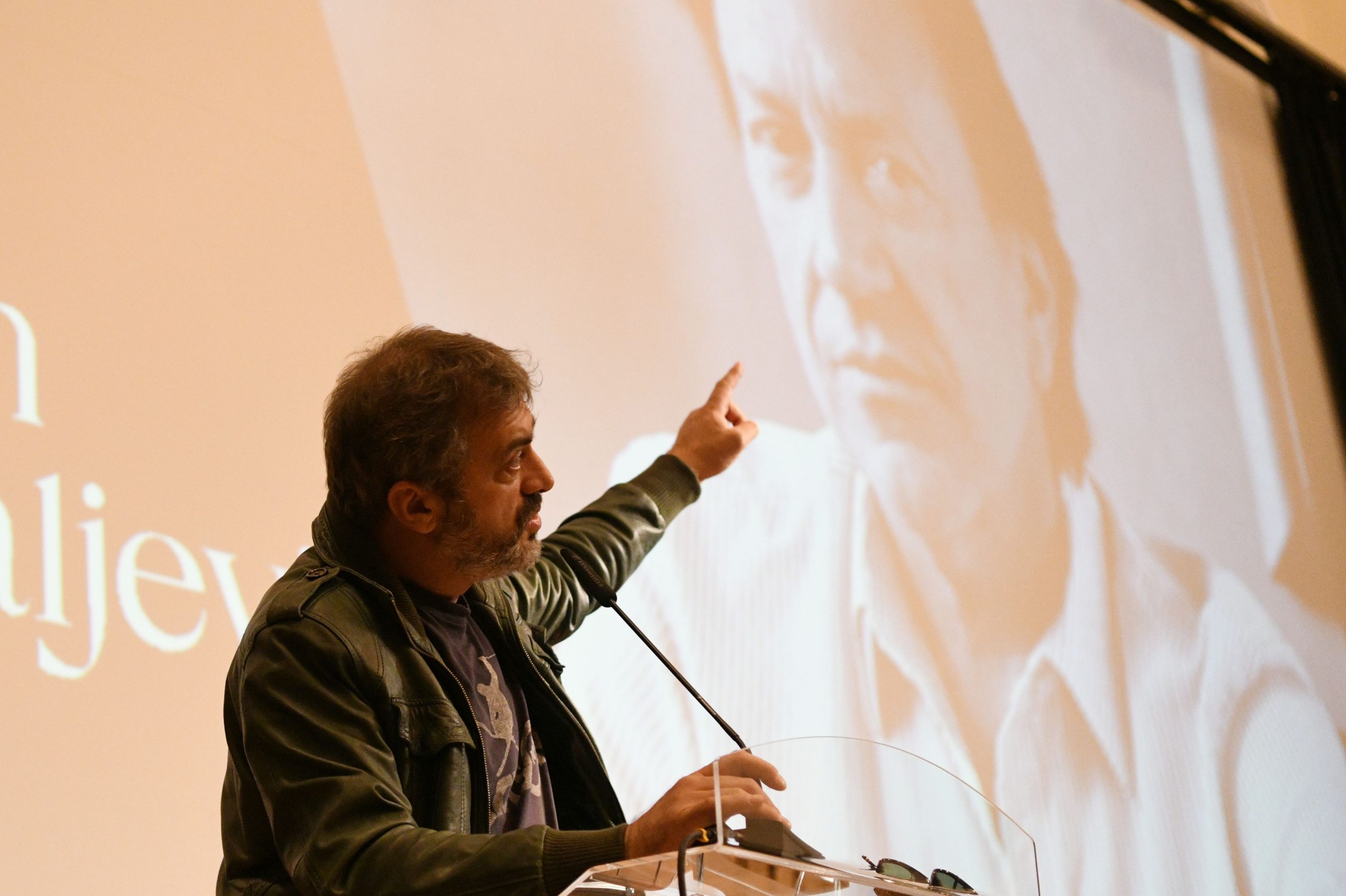 Beograd, 14.10.2020. Kinoteka, Komemoracija Goran Paskaljević, Sergej Trifunović Foto: Filip Krainčanić/Nova.rs