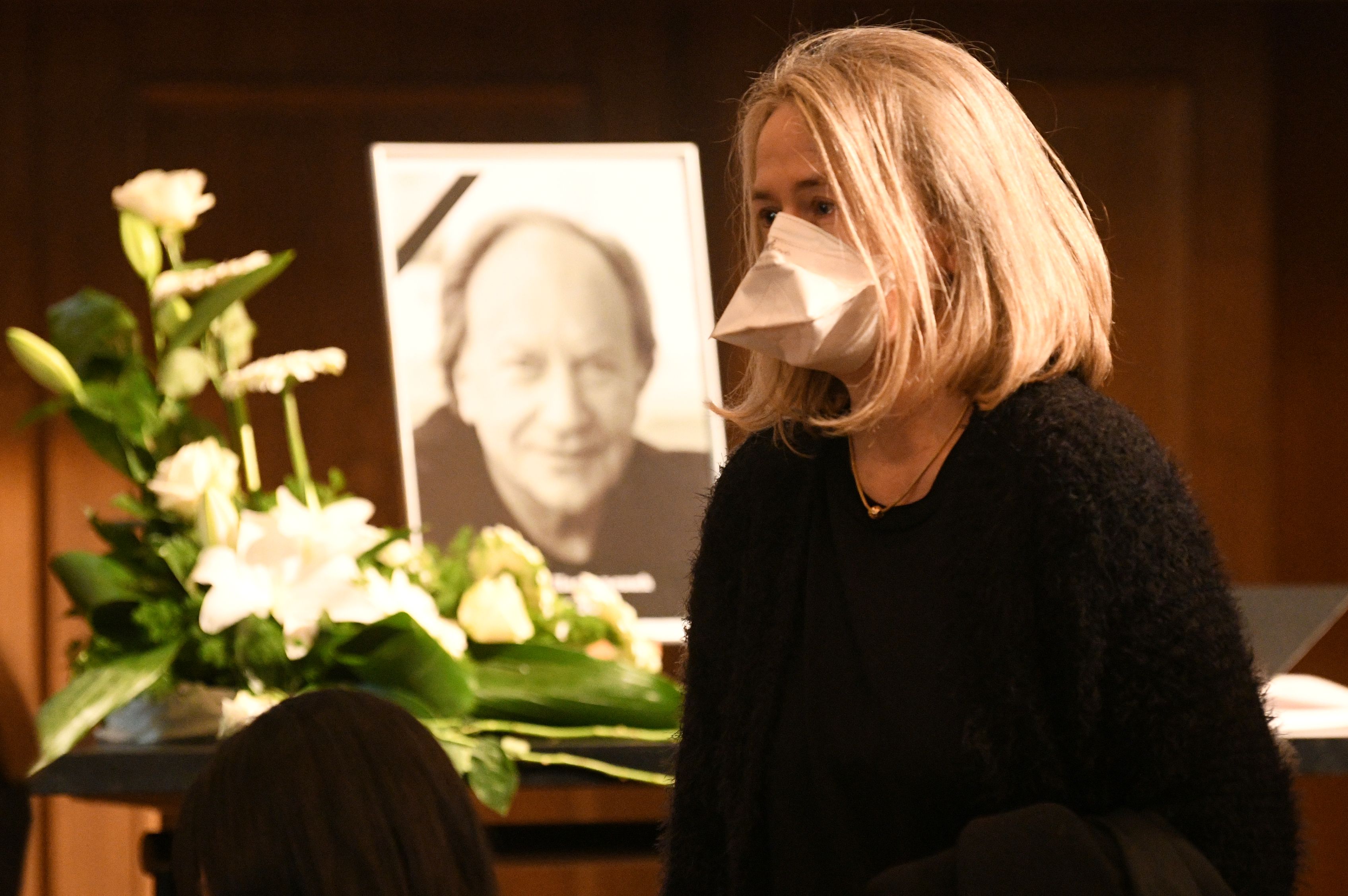 Beograd, 14.10.2020. Kinoteka, Komemoracija Goran Paskaljević, supruga Kristina Foto: Filip Krainčanić/Nova.rs