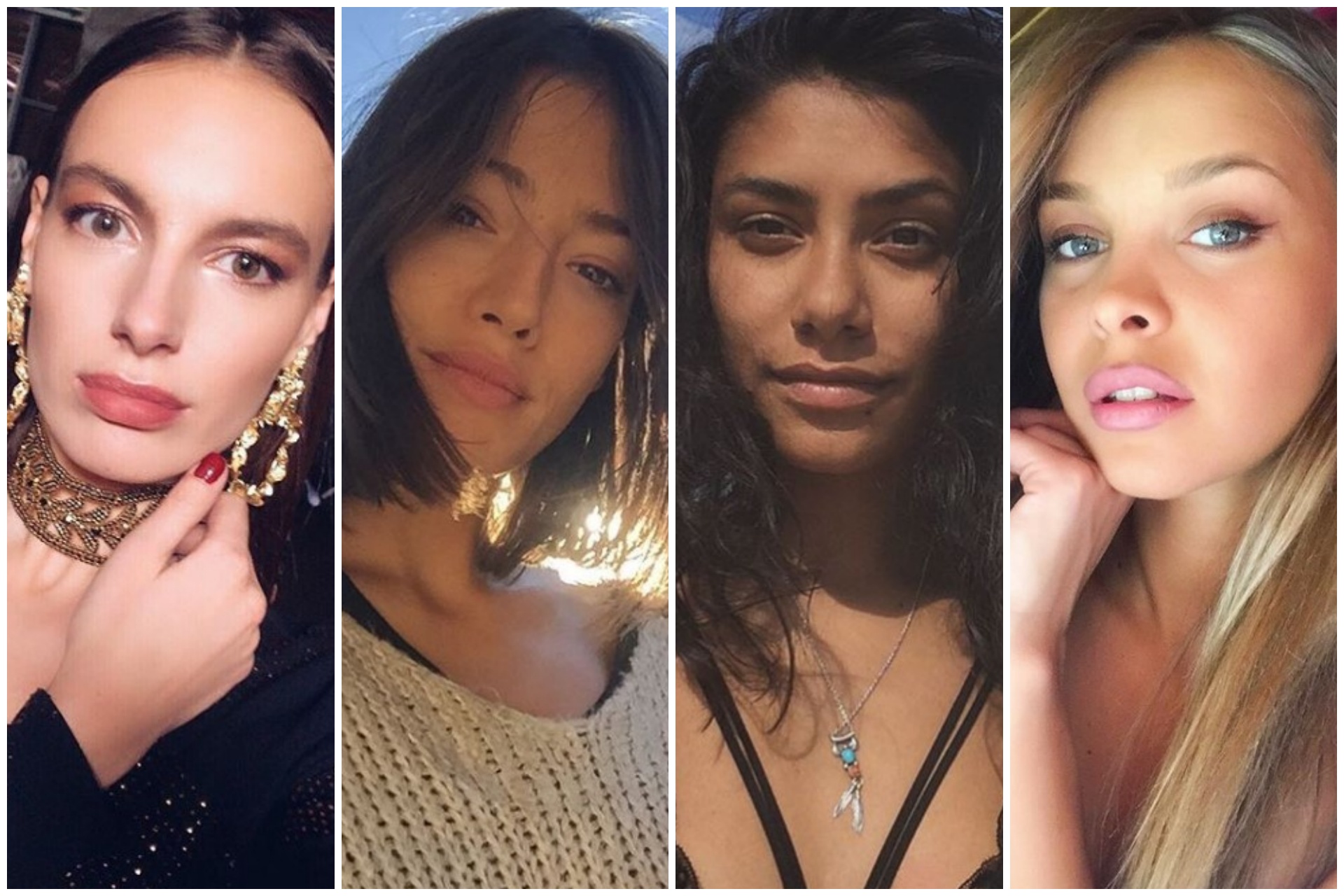 Neda Stojanović, Bojana Banjac, Milica D., katarian Kojadinović, Prvi srpski top model