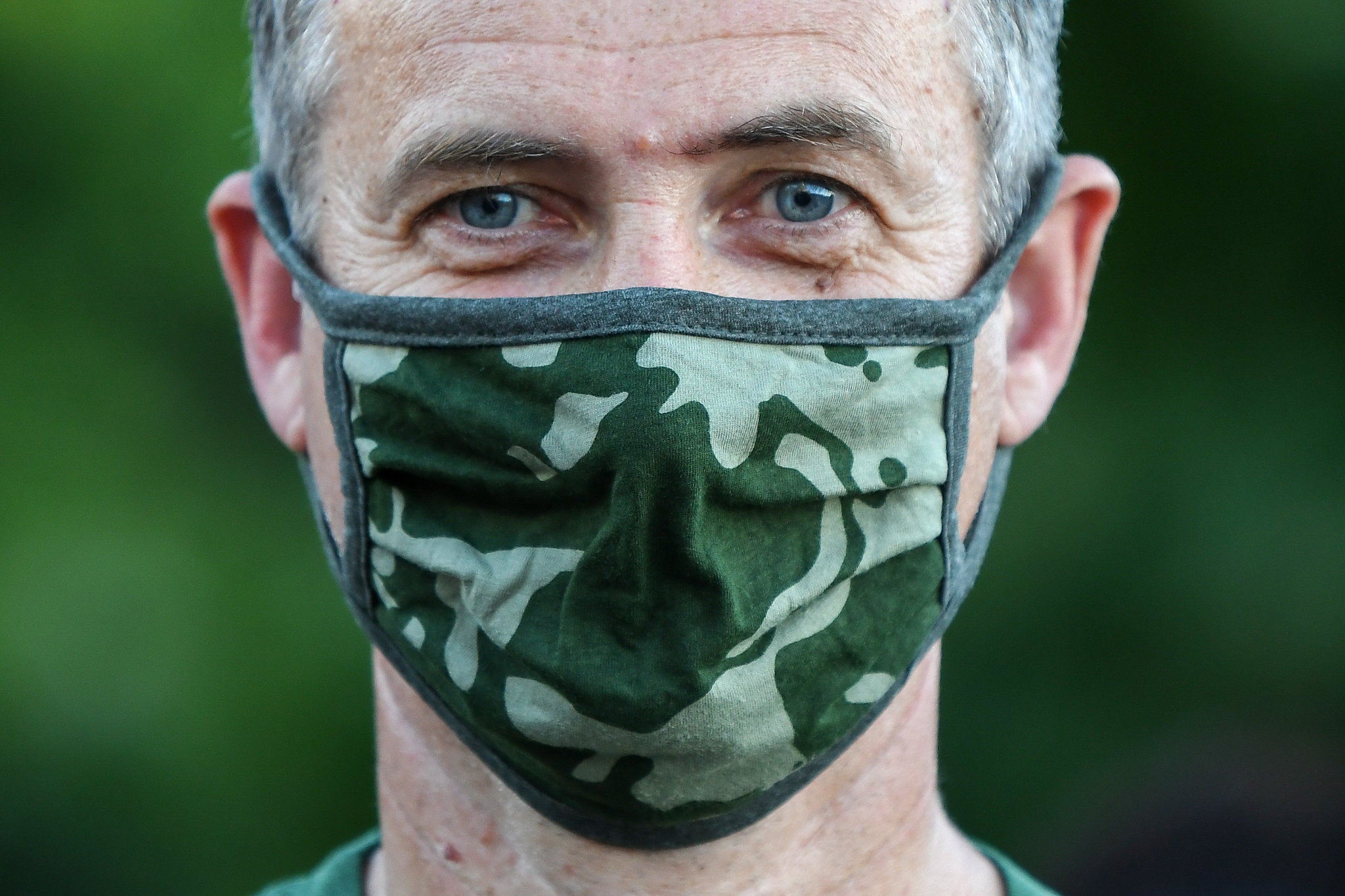 Demonstranti pod maskama Foto:Bojana Janjić