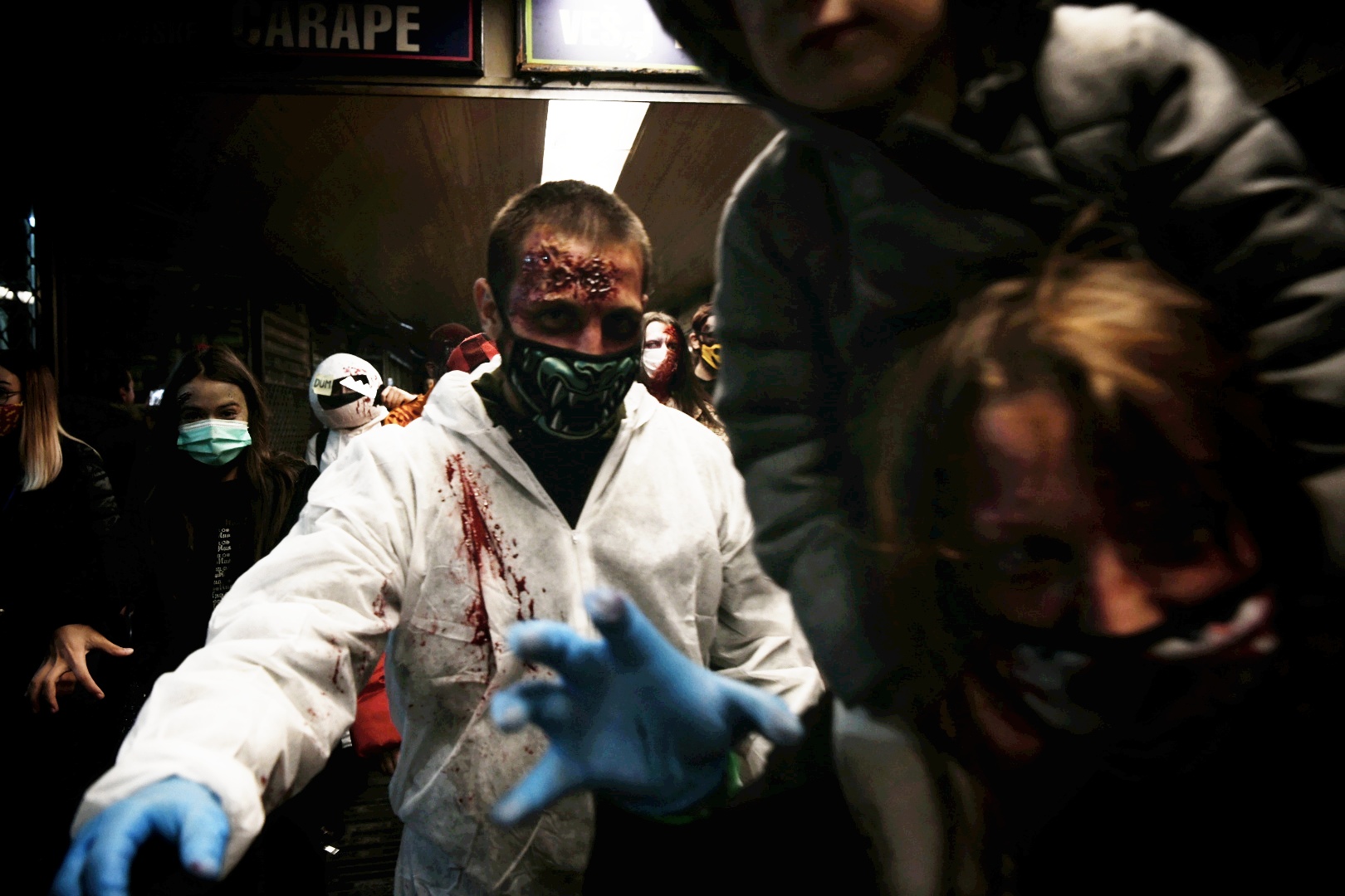 Beograd 17.10.2020. Zombi šetnja Foto: Vesna Lalić/Nova.rs