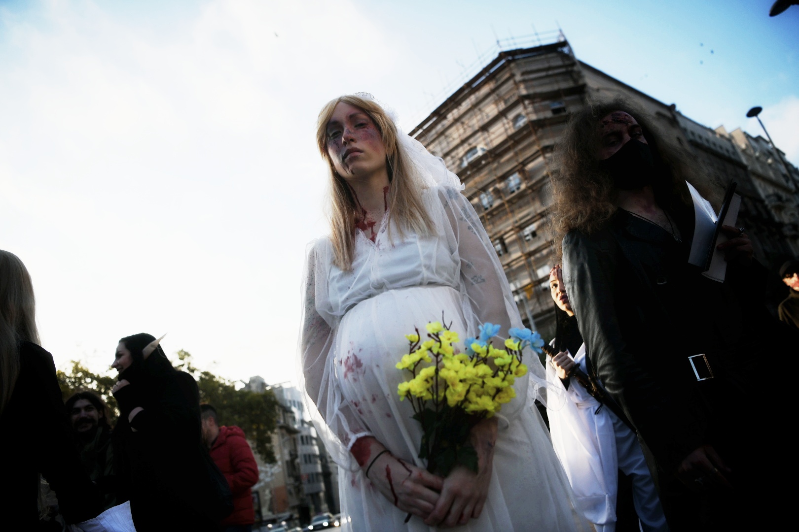 Beograd 17.10.2020. Zombi šetnja Foto: Vesna Lalić/Nova.rs