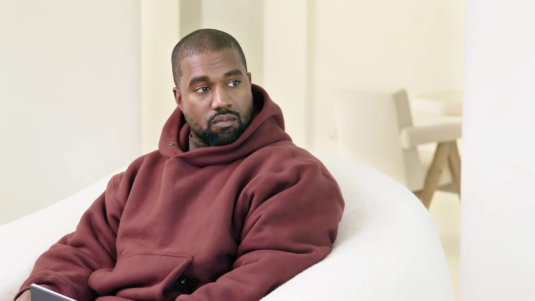 Kim Kardashian West and Kanye West join Architectural Digest from inside their minimalist mansion