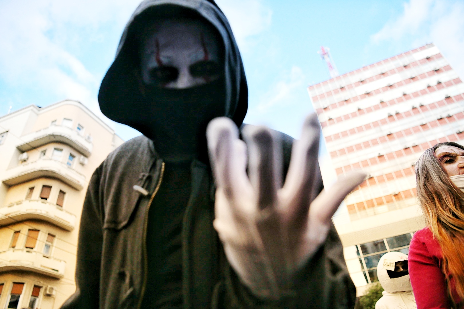 Beograd 17.10.2020. Zombi šetnja Foto: Vesna Lalić/Nova.rs