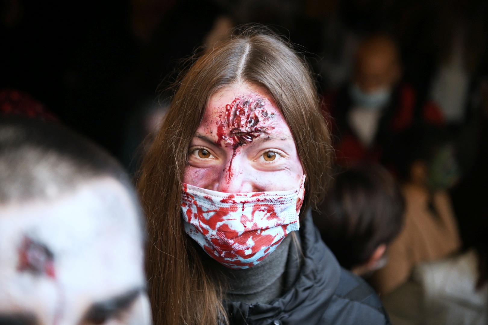 Beograd 17.10.2020. Zombi šetnja Foto: Vesna Lalić/Nova.rs