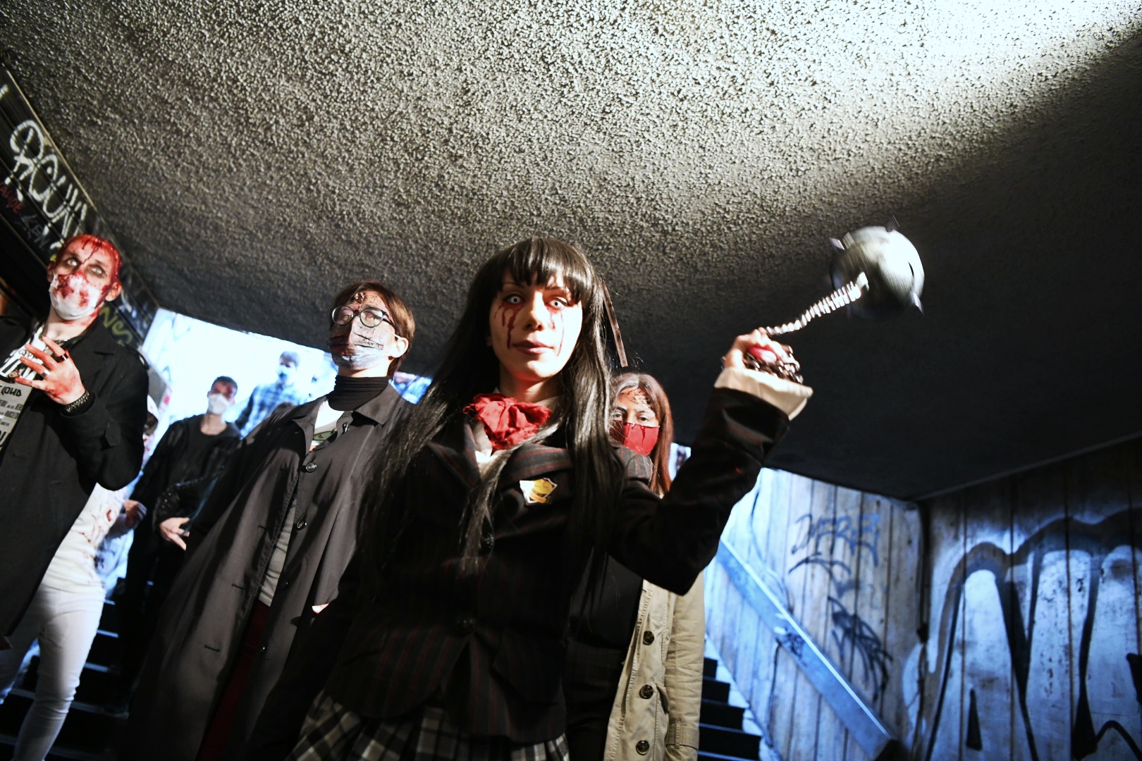 Beograd 17.10.2020. Zombi šetnja Foto: Vesna Lalić/Nova.rs