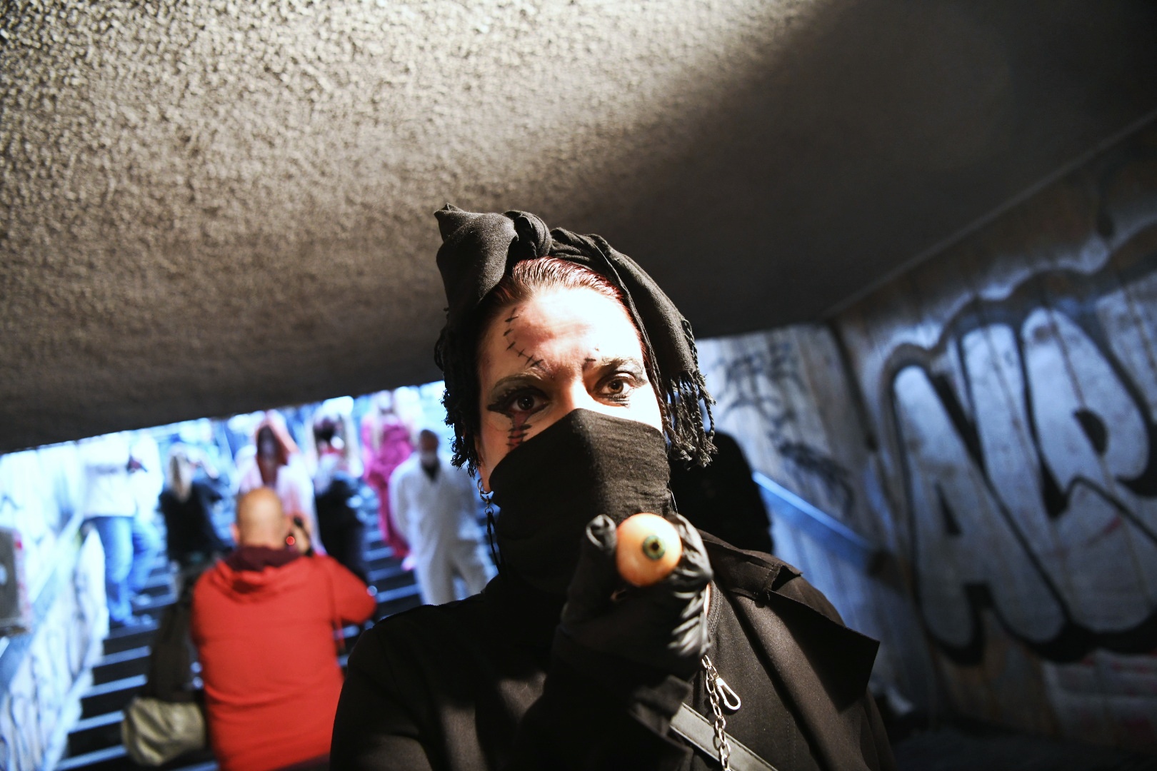 Beograd 17.10.2020. Zombi šetnja Foto: Vesna Lalić/Nova.rs