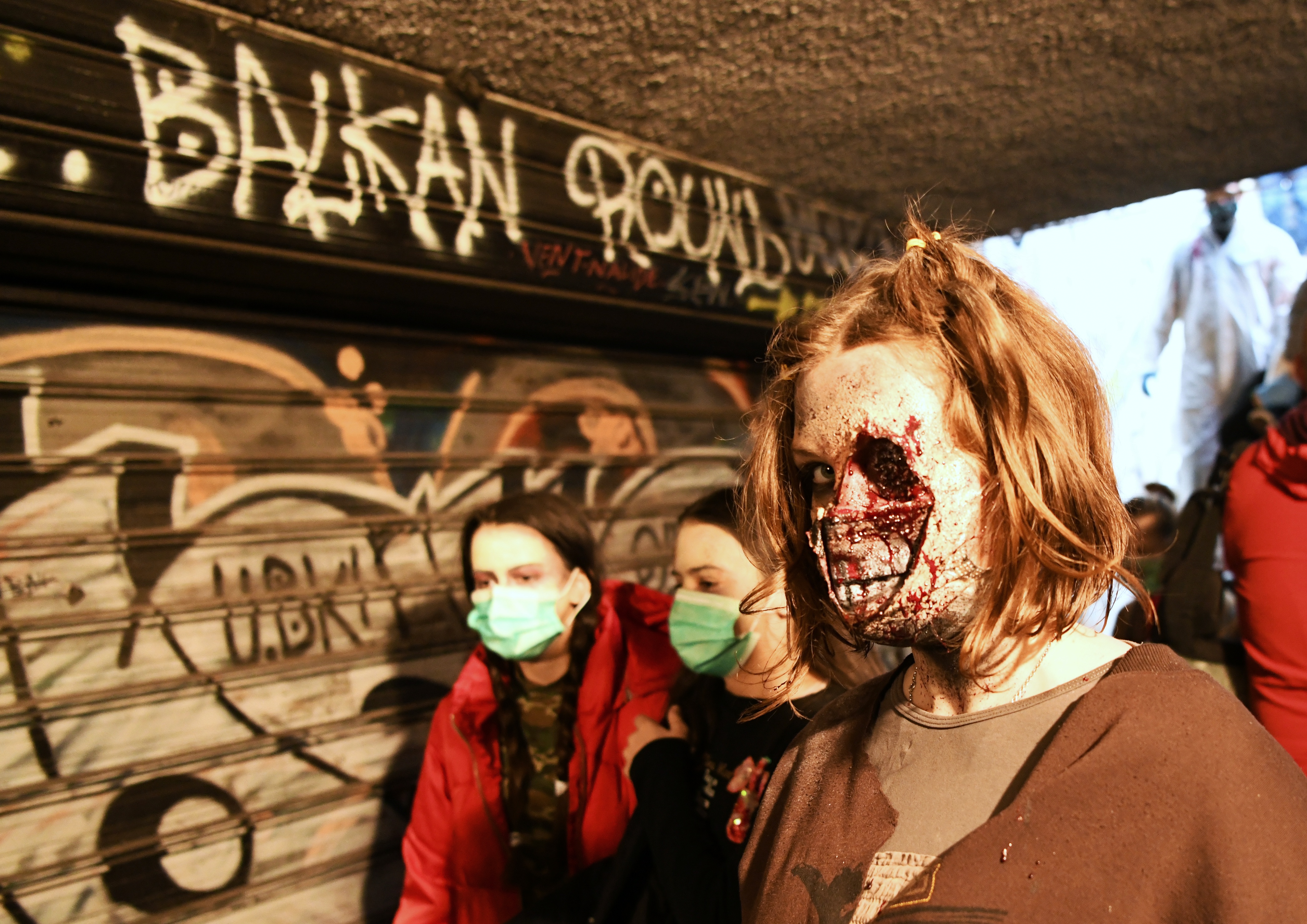 Beograd 17.10.2020. Zombi šetnja Foto: Vesna Lalić/Nova.rs