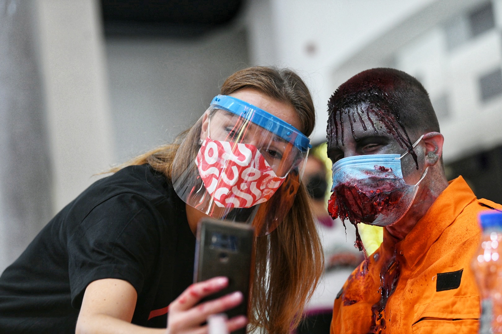 Beograd 17.10.2020. Zombi šetnja Foto: Vesna Lalić/Nova.rs