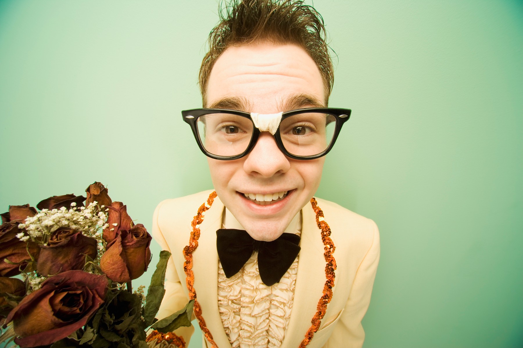 Teen in a vintage tuxedo,Image: 9623197, License: Royalty-free, Restrictions: , Model Release: yes