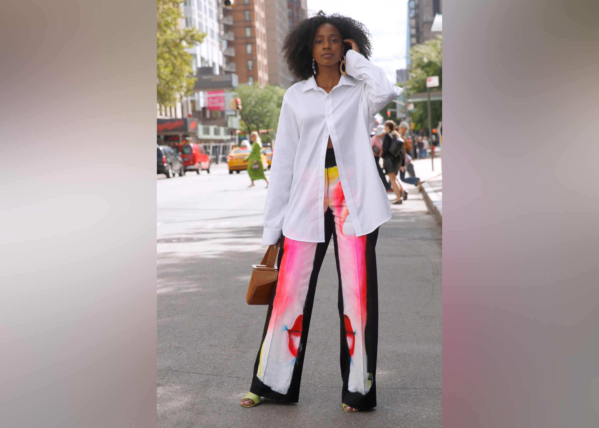 FOR EDITORIAL USE ONLY.   New York Street style. Spring/Summer 2020., Image: 469905600, License: Rights-managed, Restrictions: , Model Release: no, Credit line: Anthea Simms / Camerapress / Profimedia
