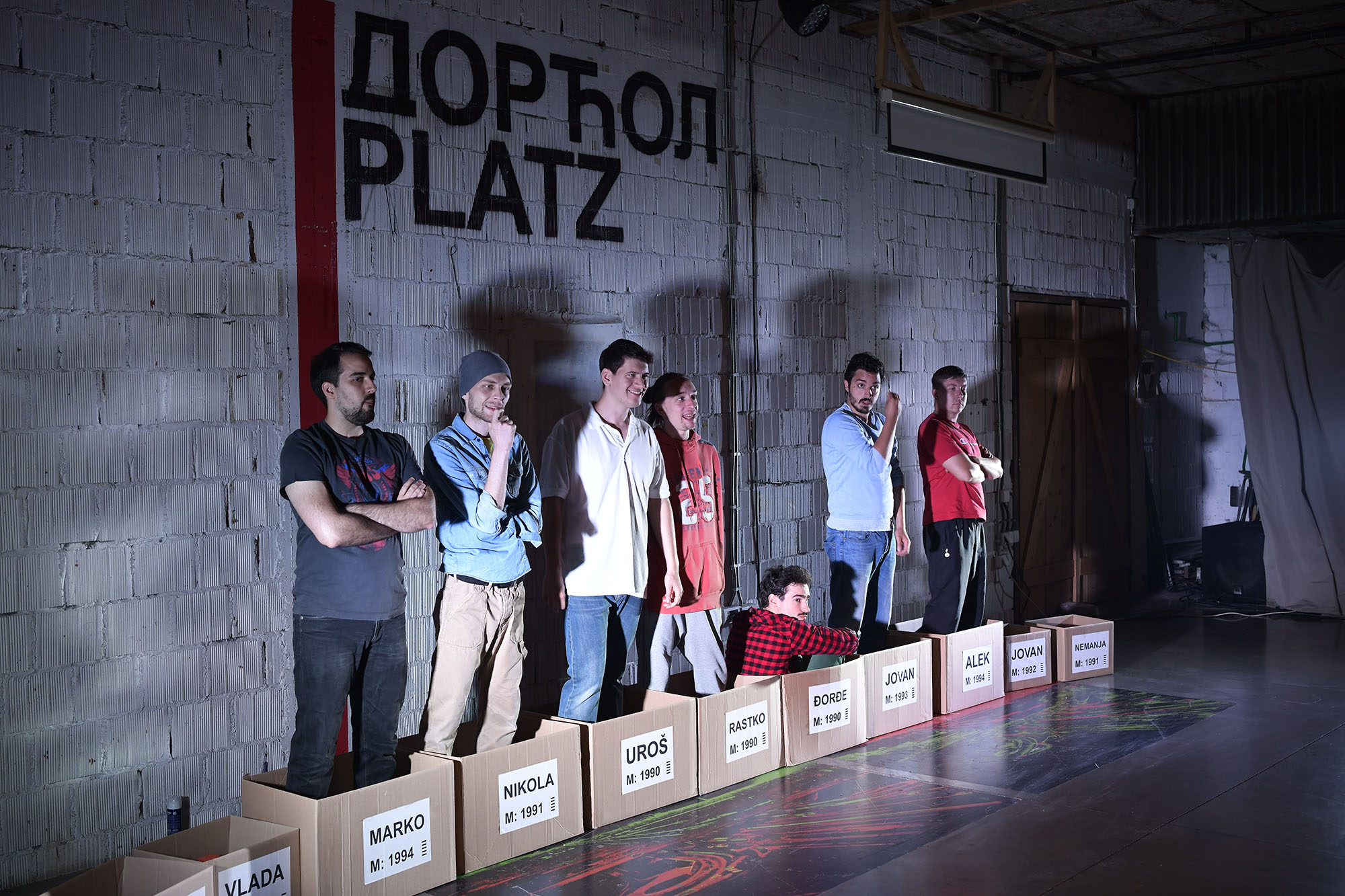 Beograd 16.06.2020. Predstava Muškarčine, Dorćol plac, Dorćol Platz Foto: Goran Srdanov/Nova.rs