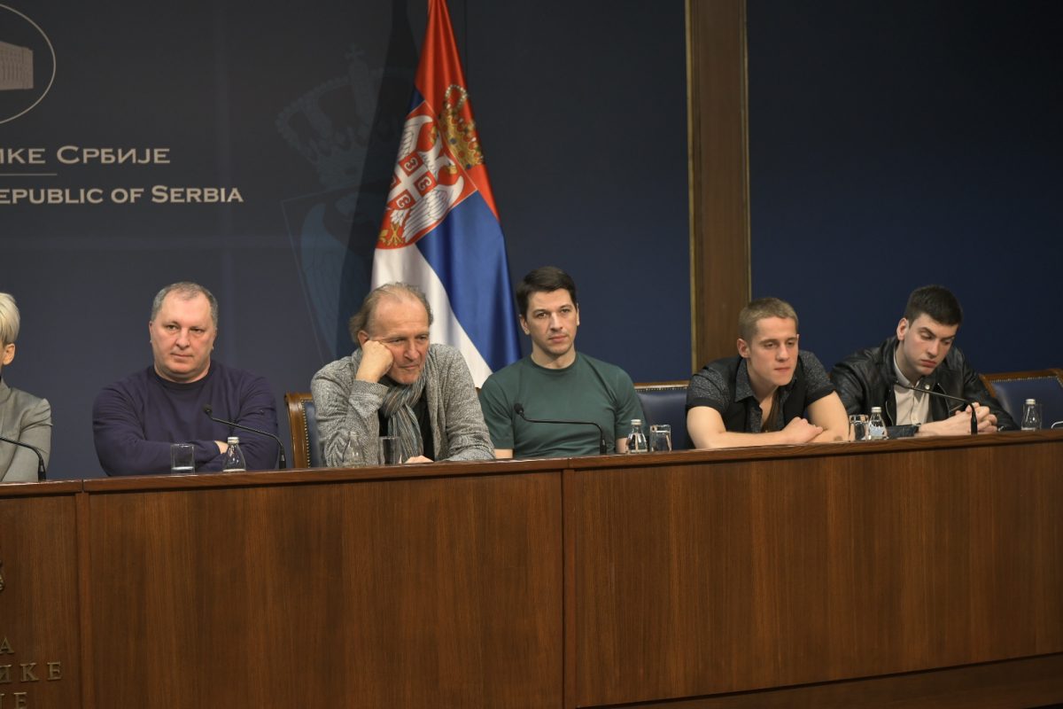 Beograd 05.06.2020. Promocija filma Košare, konferencija za novinare u Vladi republike Srbije Foto: Zoran Lončarević/Nova.rs