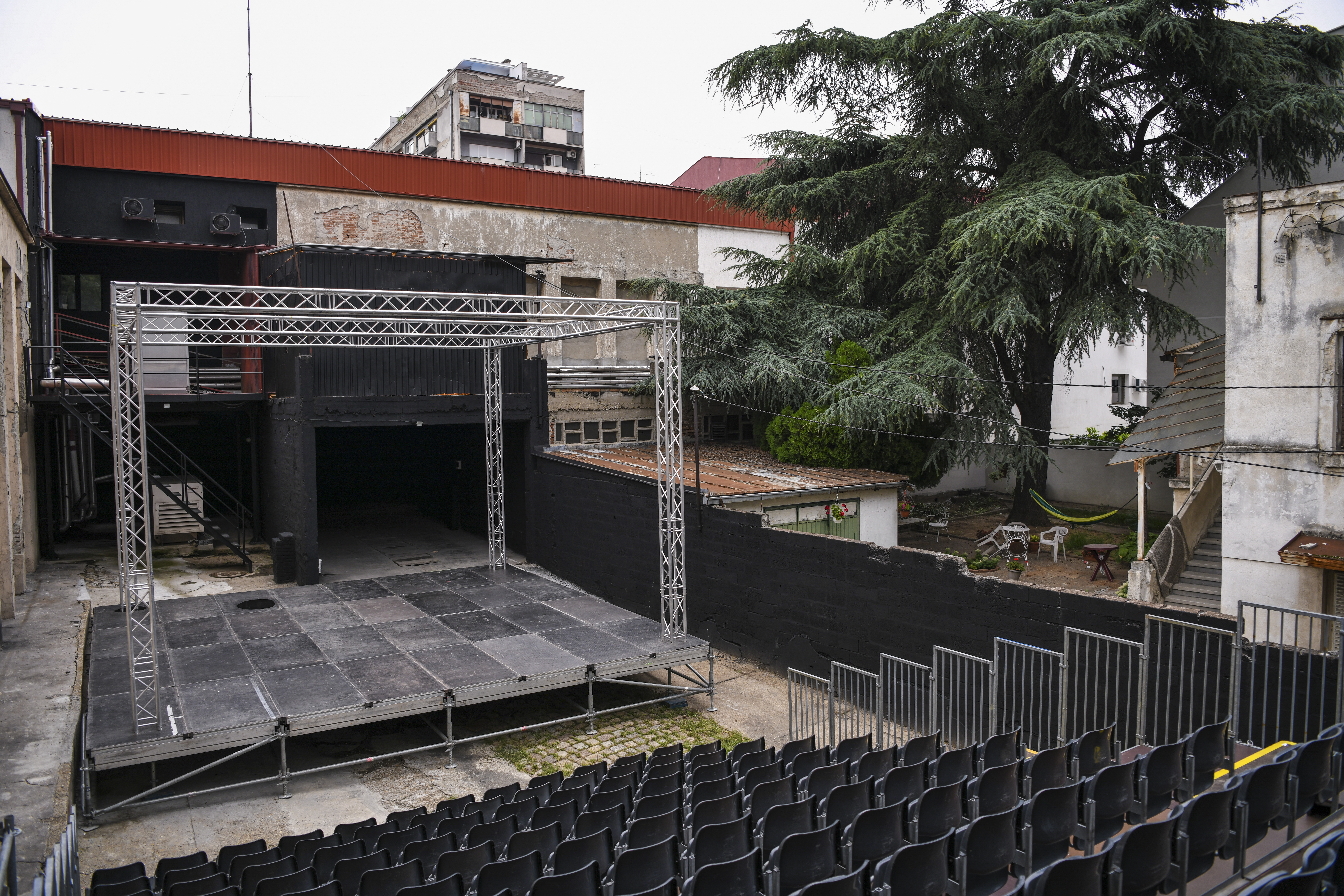 Beograd, 18.08.2020. Beogradsko dramsko pozorište, BDP, Letnja scena Foto: Dragan Mujan/Nova.rs