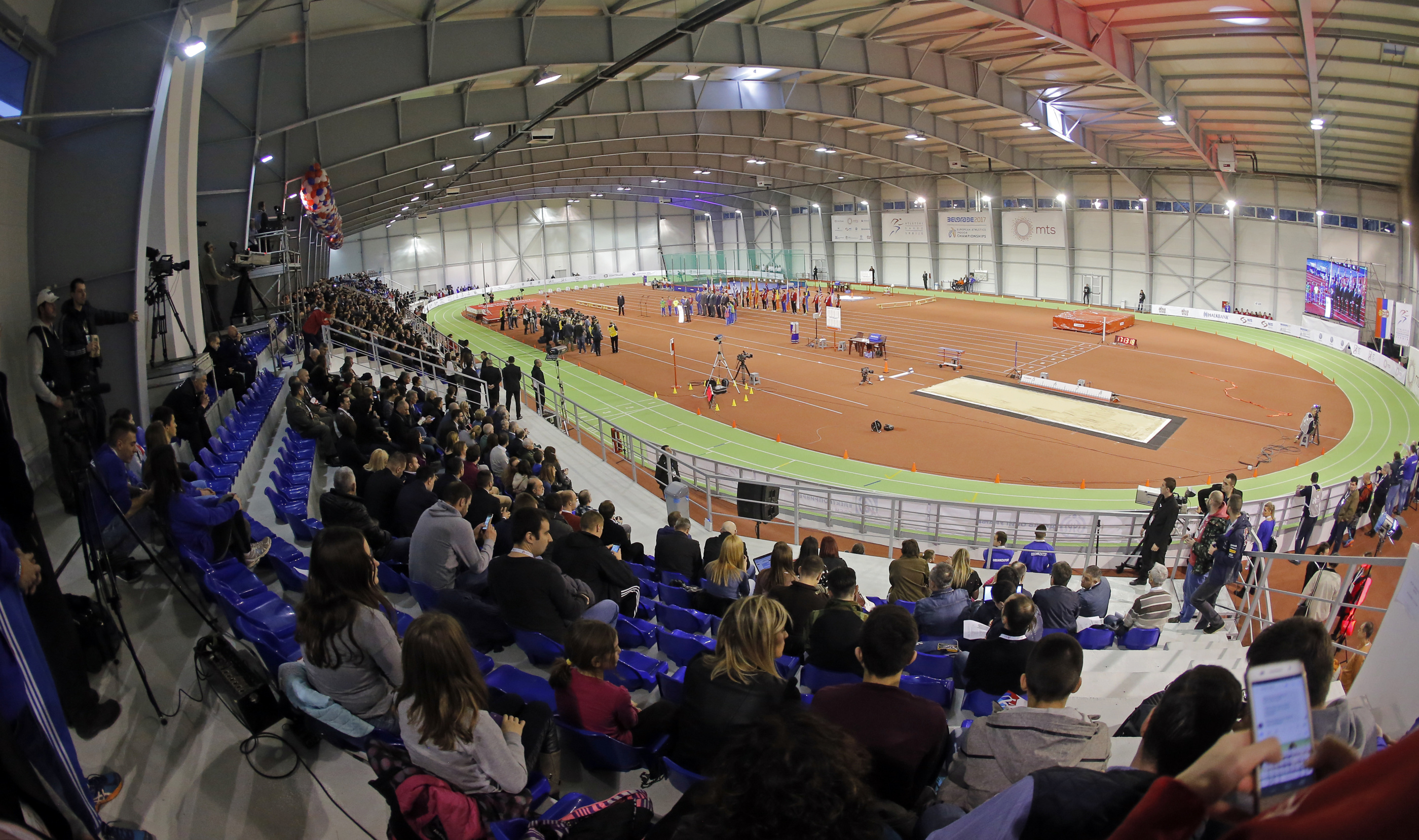 Atletika dvorana miting otvaranje 1.3.1016. Mart 1. 2016. (credit image &amp; photo: Pedja Milosavljevic / STARSPORT)