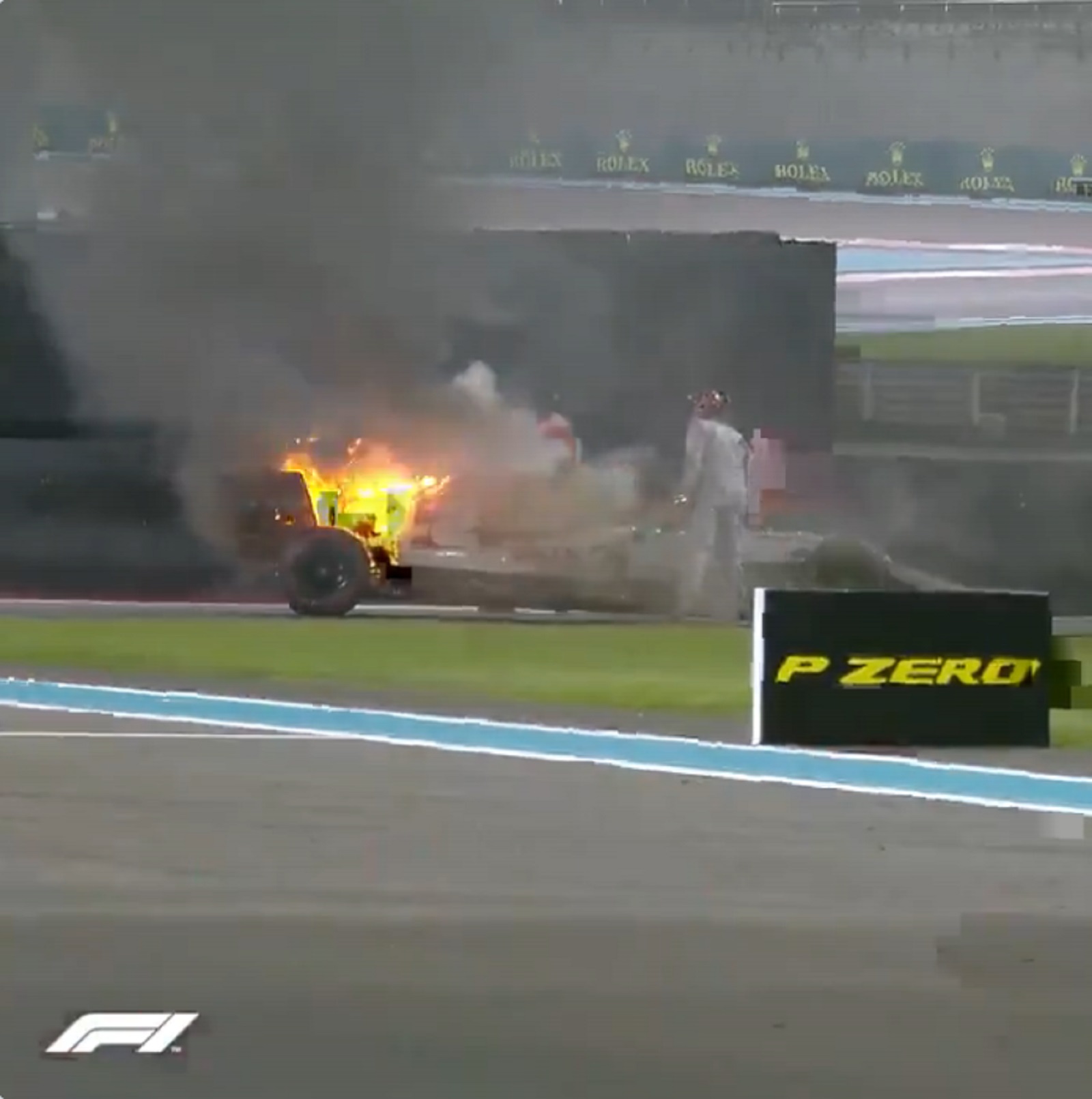 Raikonen goreo bolid