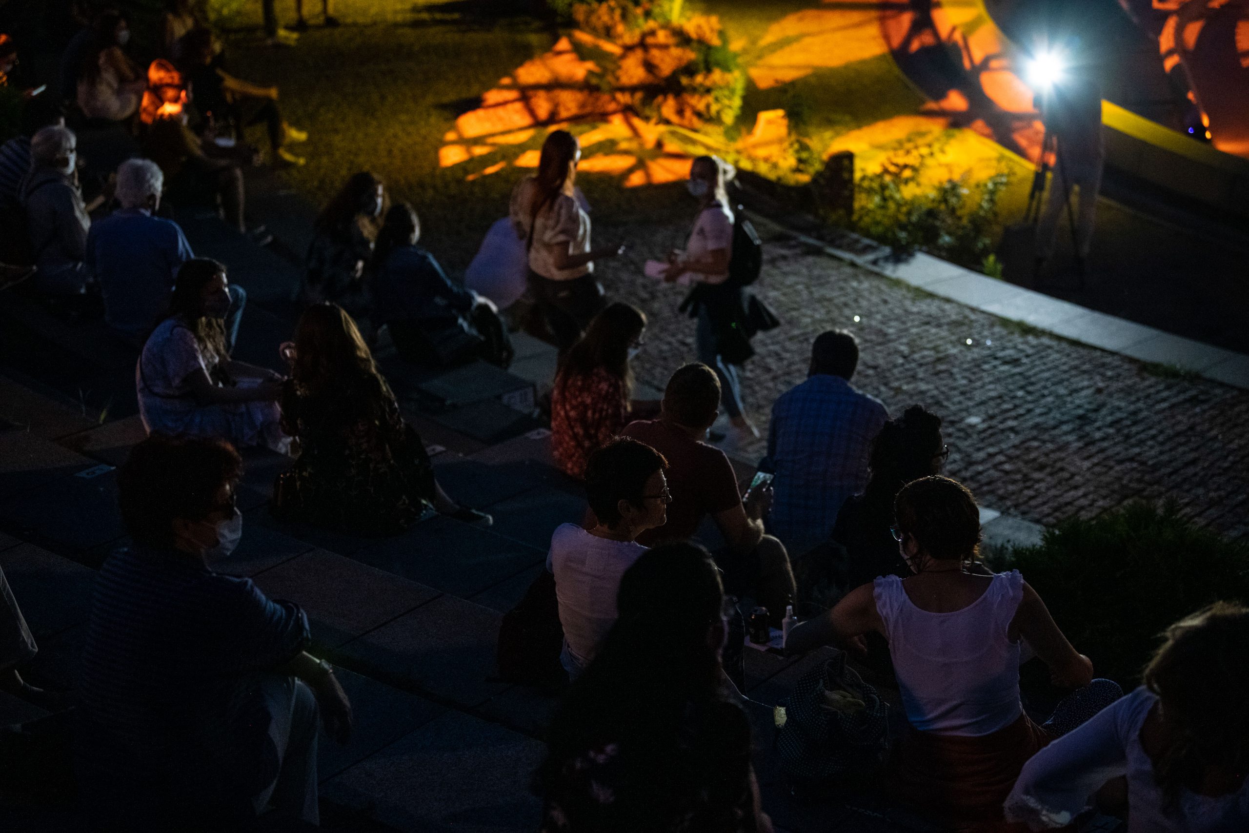 Beograd 28. avgust 2020. Knjizevni festival Krokodil, prve veceri   Krokodil je predstavio autorke iz Srbije i regiona: Lanu Bastasic, Lejlu Kalamujic, Radmilu Petrovic, Adelinu Tersani, Anu Vuckovic i Milicu Vuckovic Foto:Dragan Mujan/Nova.rs