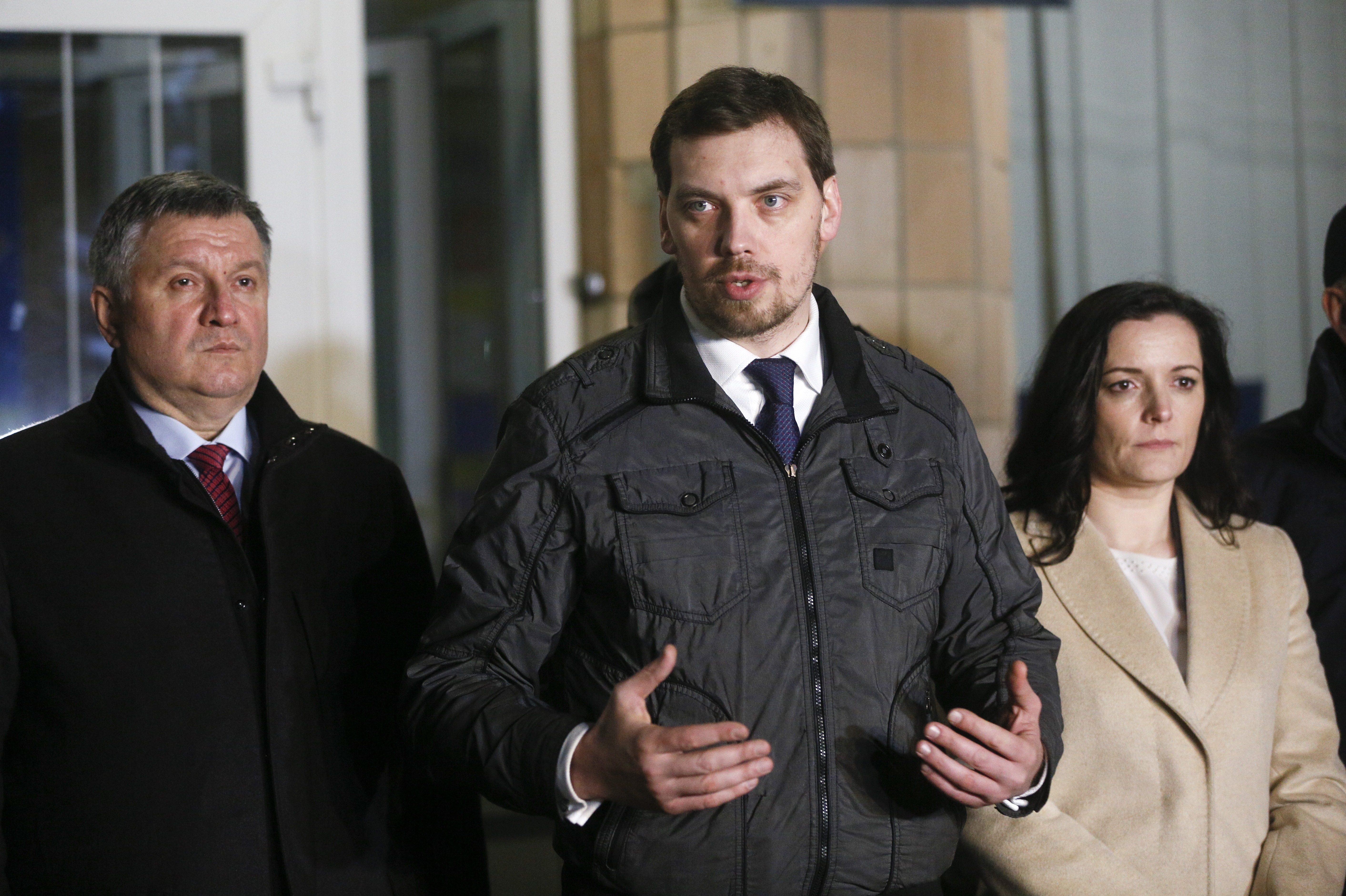 Oleksiy Honcharuk, Arsen Avakov, Zoryana Skaletska