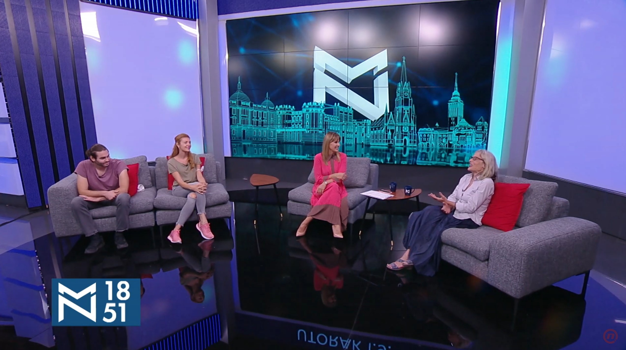 Molina Udovički, direktorka drame Narodnog pozorišta, emisija Među nama, Medju nama Foto: NOVA S