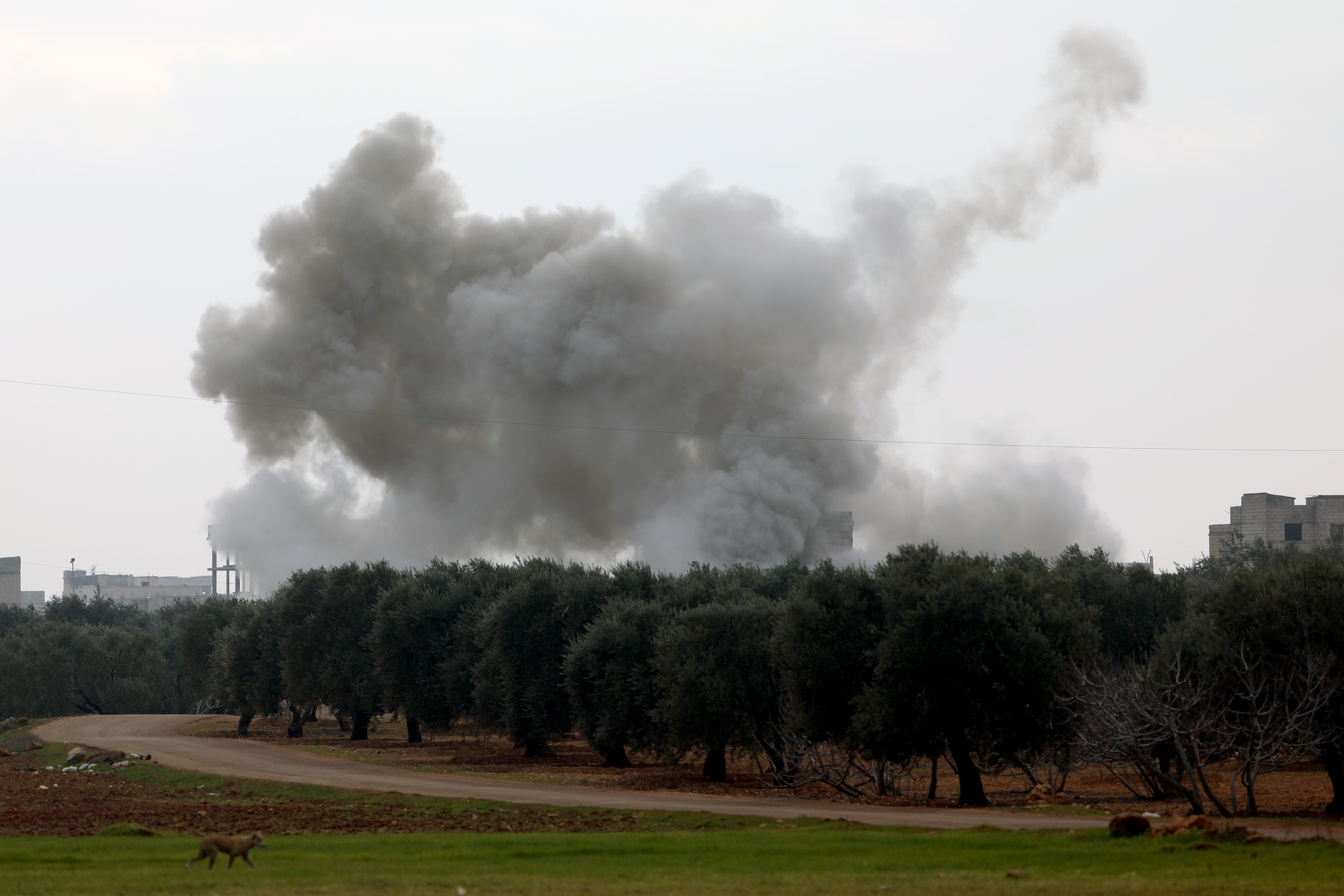 Fighting in Idlib, Syria