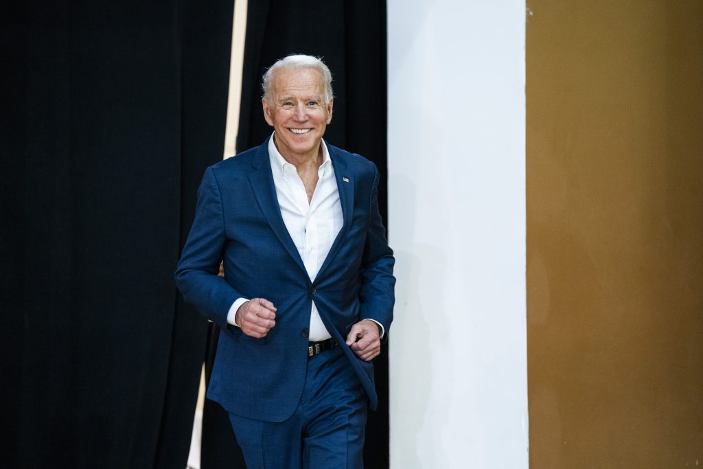 Džo Bajden 29 February 2020. Foto: EPA-EFE/JIM LO SCALZO
