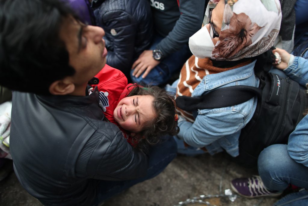 Migranti na grčko turskoj granici Foto:EPA-EFE/ERDEM SAHIN