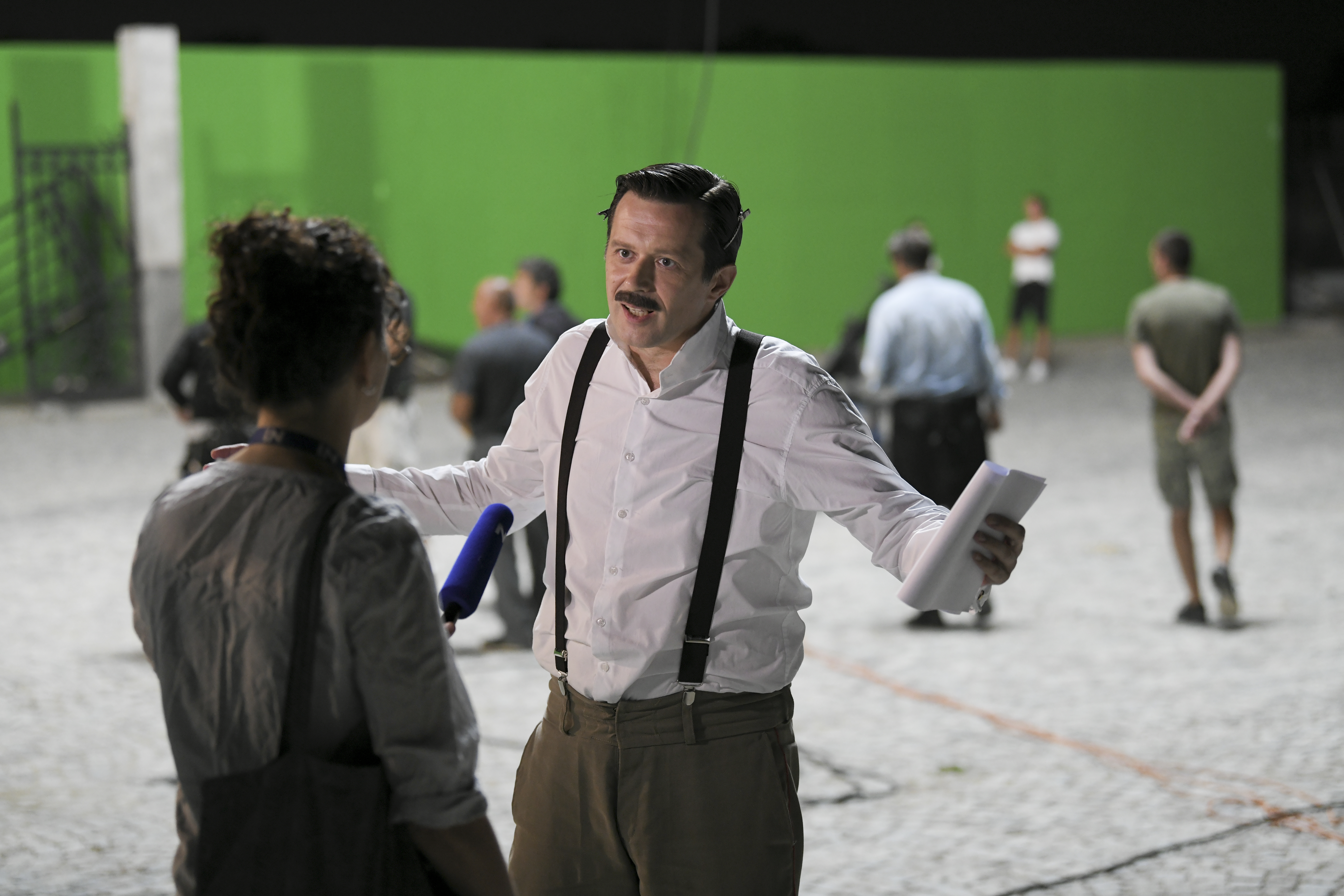 Beograd 06. septembar 2020. Snimanje serije Kralj Foto:Dragan Mujan/Nova.rs