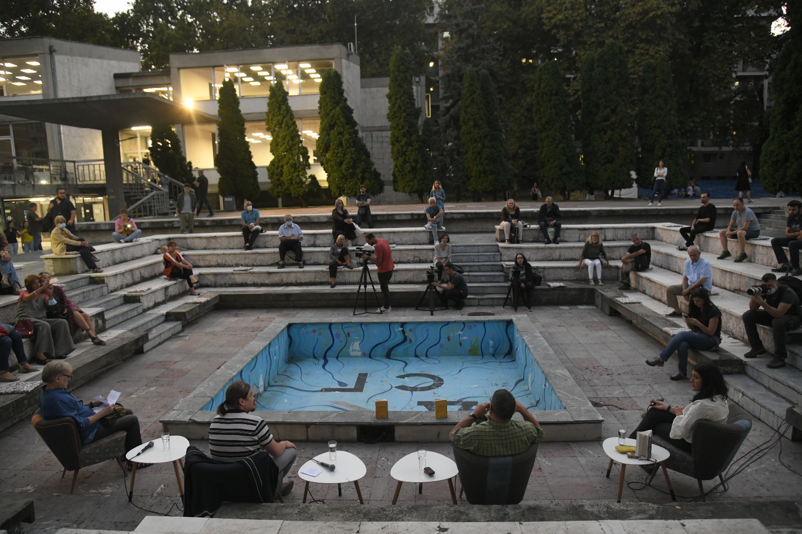 Beograd, 08.09.2020. Studentski grad, promocija knjige Kontraendorfin, Svetislav Basara Foto: Nemanja Jovanović/Nova.rs