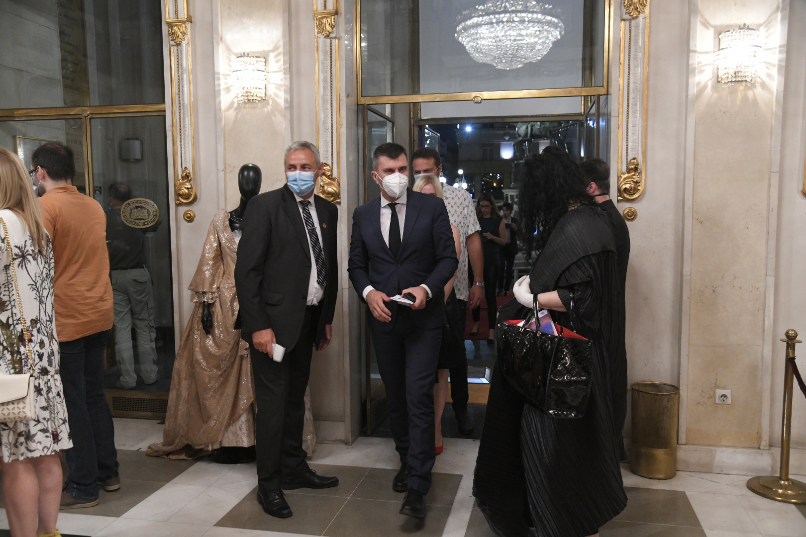 Beograd, 09.09.2020. Narodno pozorište, nova sezona otvorena, Zoran Đorđević, Premijera predstave "Vasa Železnova i drugi"  Foto: Nemanja Jovanović/Nova.rs