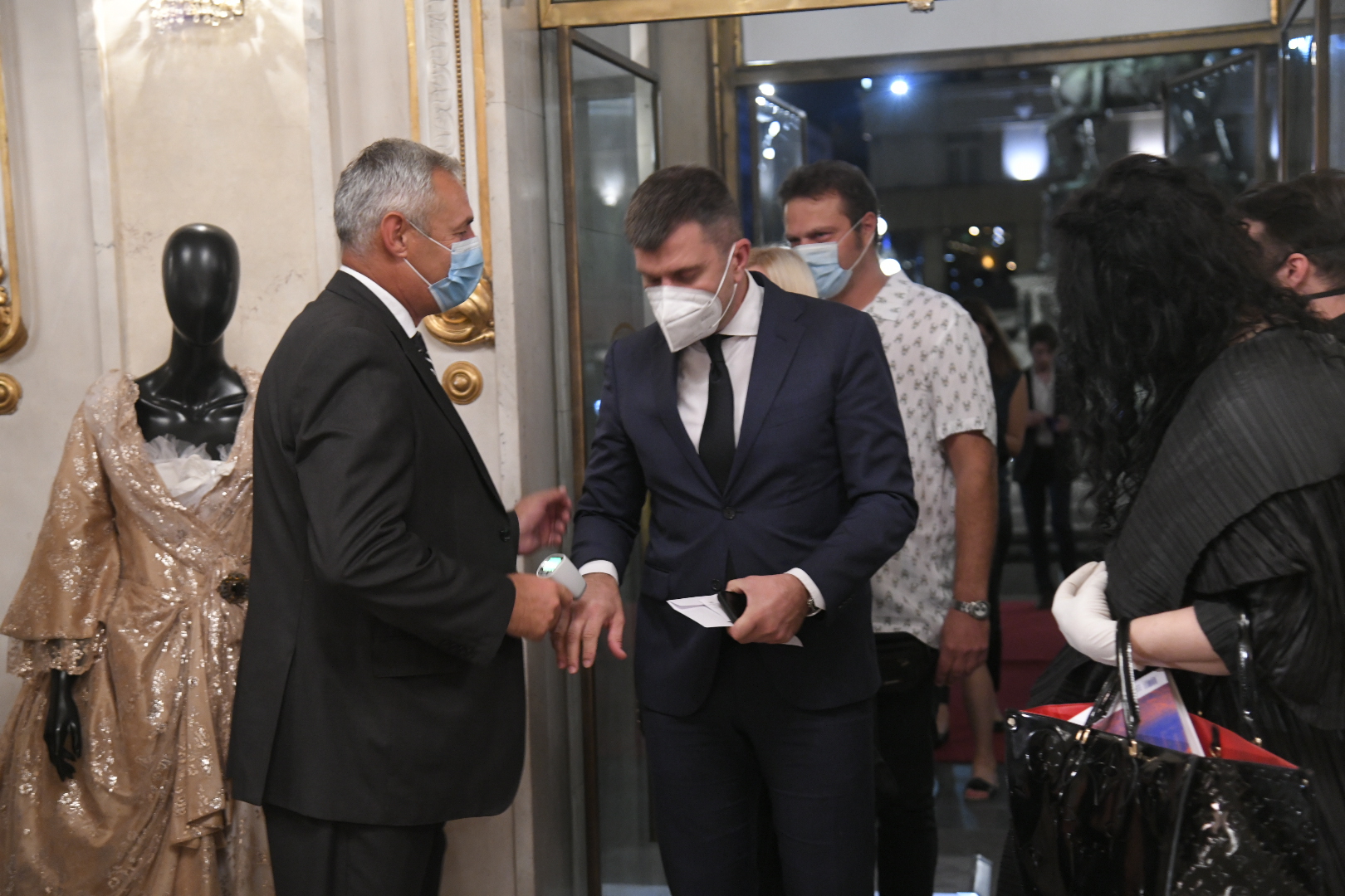 Beograd, 09.09.2020. Narodno pozorište, nova sezona otvorena, Zoran Đorđević, Premijera predstave "Vasa Železnova i drugi"  Foto: Nemanja Jovanović/Nova.rs