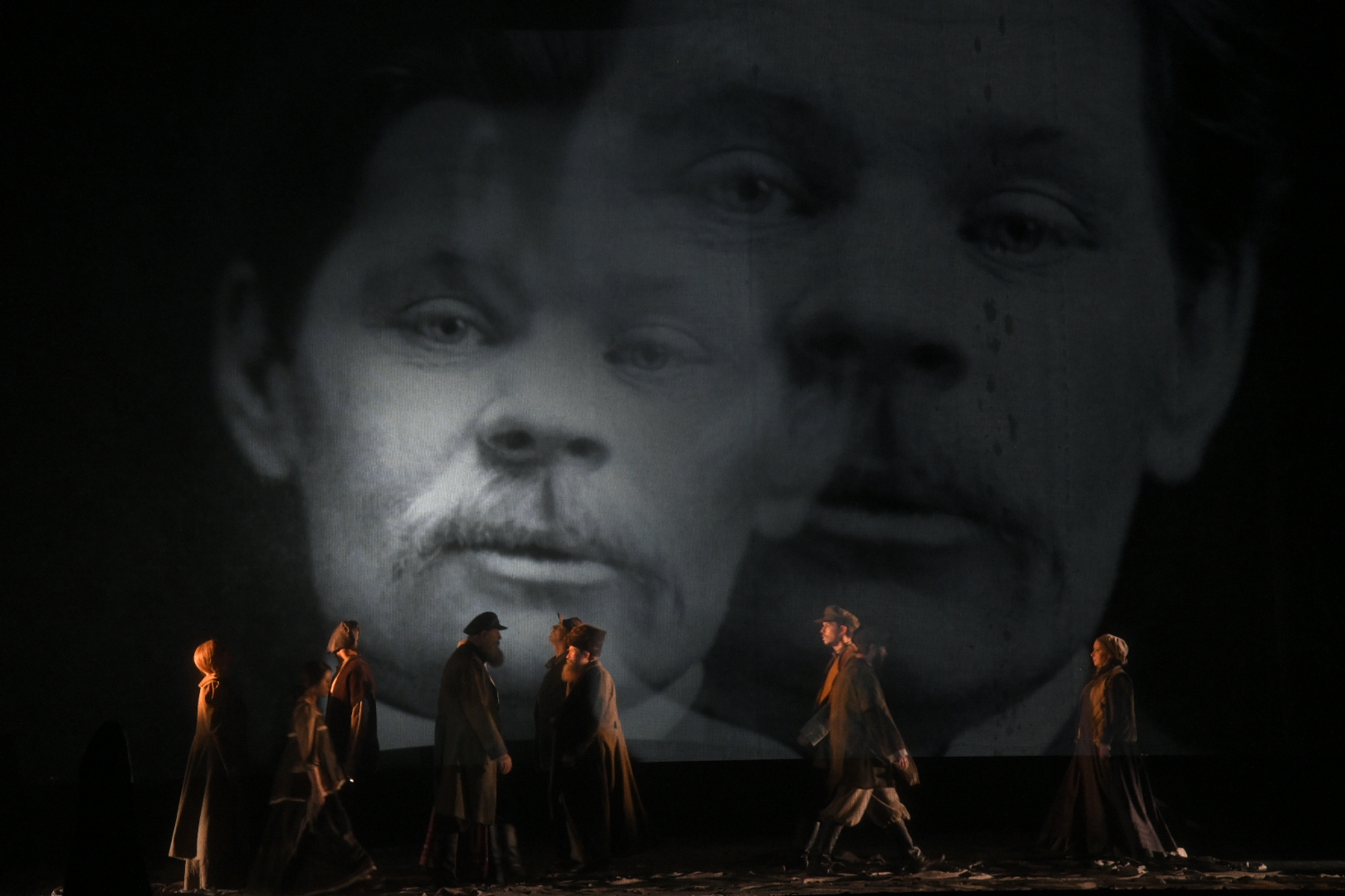 Beograd, 09.09.2020. Narodno pozorište, nova sezona otvorena, Premijera predstave "Vasa Železnova i drugi"  Foto: Nemanja Jovanović/Nova.rs