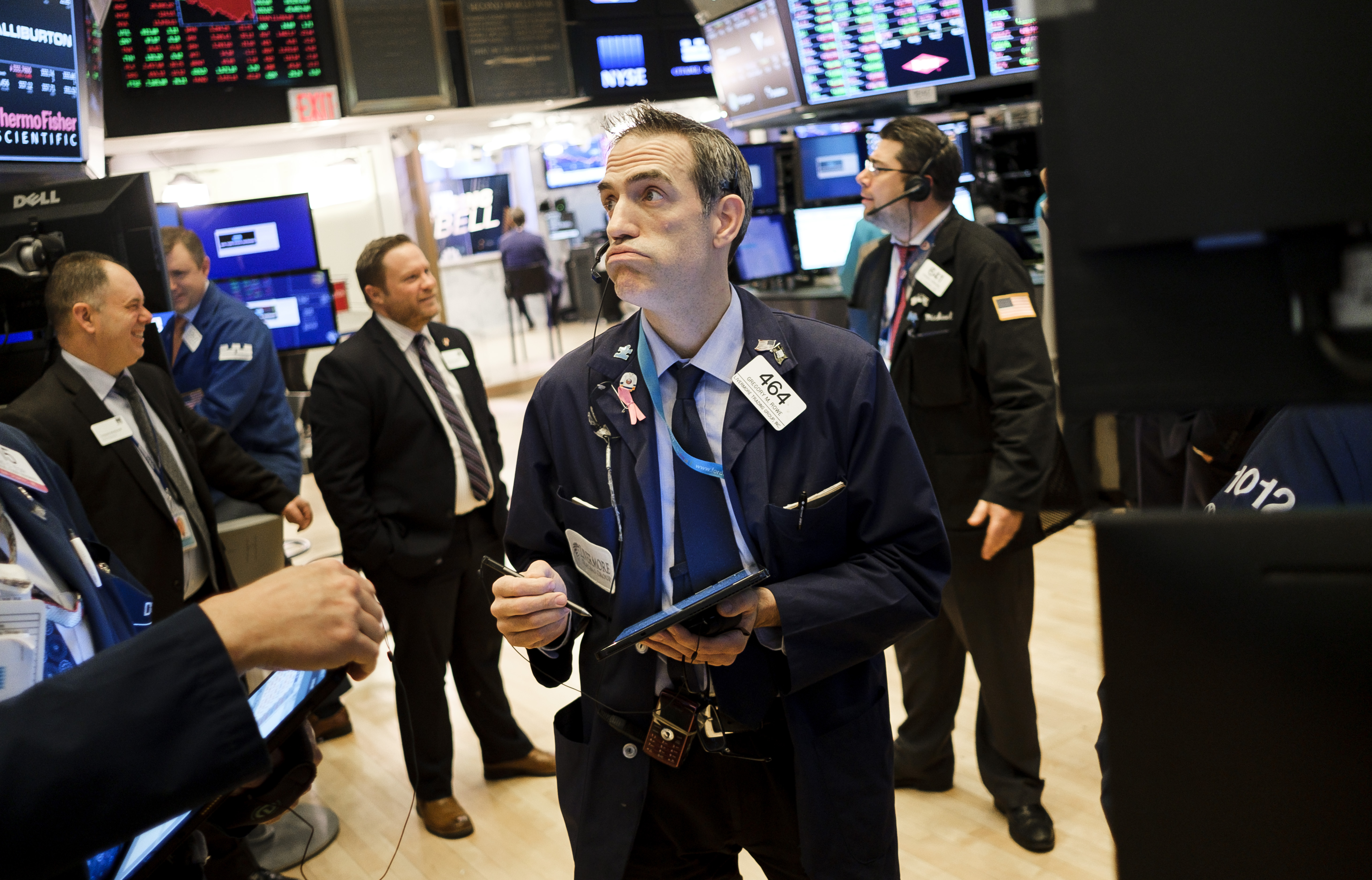 Njujork 24.01.2020. Pad na berzi, pad na berzama, Berza Foto: EPA-EFE/JUSTIN LANE