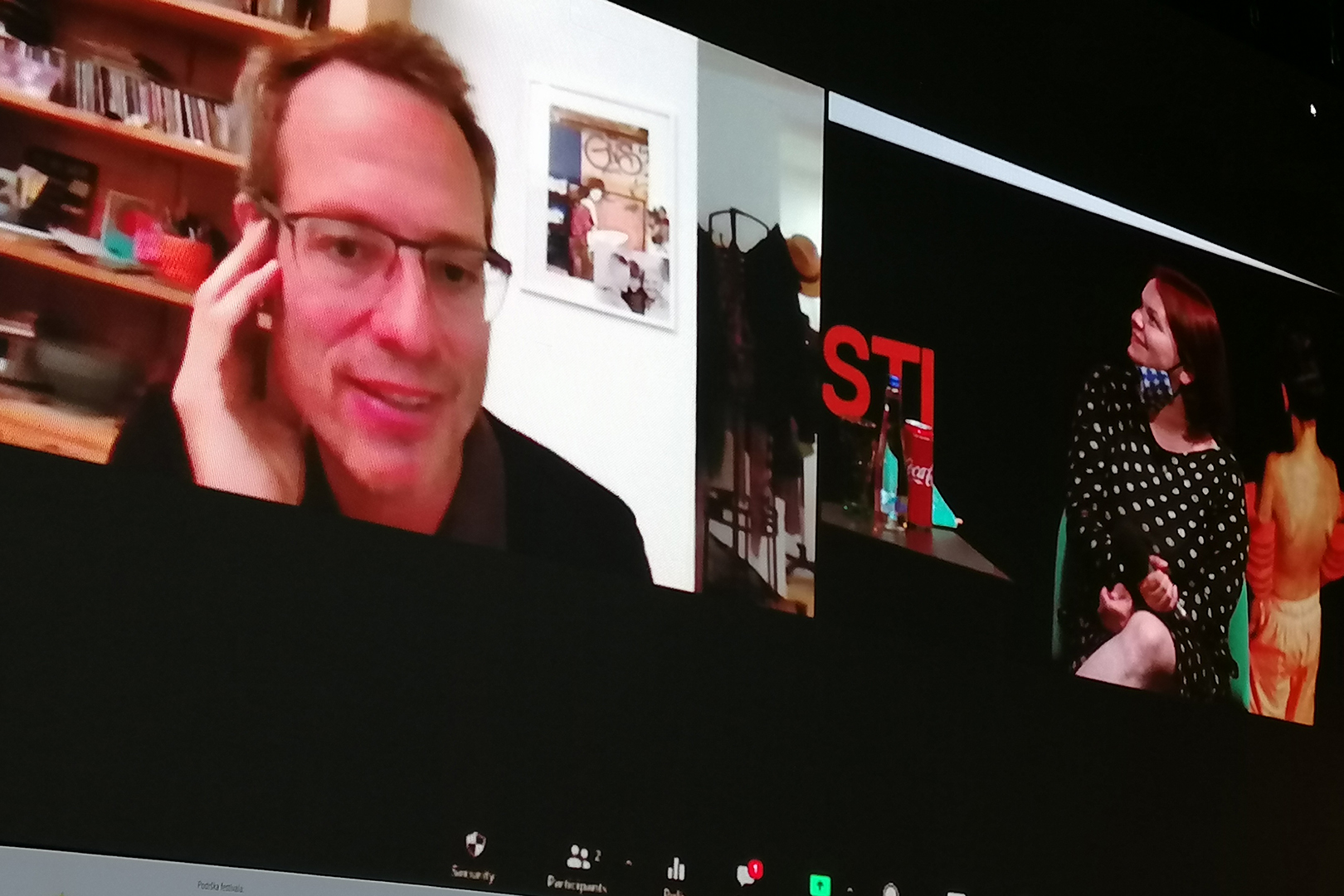 Štefan Kegi i Minja Bogavac, onlajn razgovor nakon predstave "Dolina jeze"