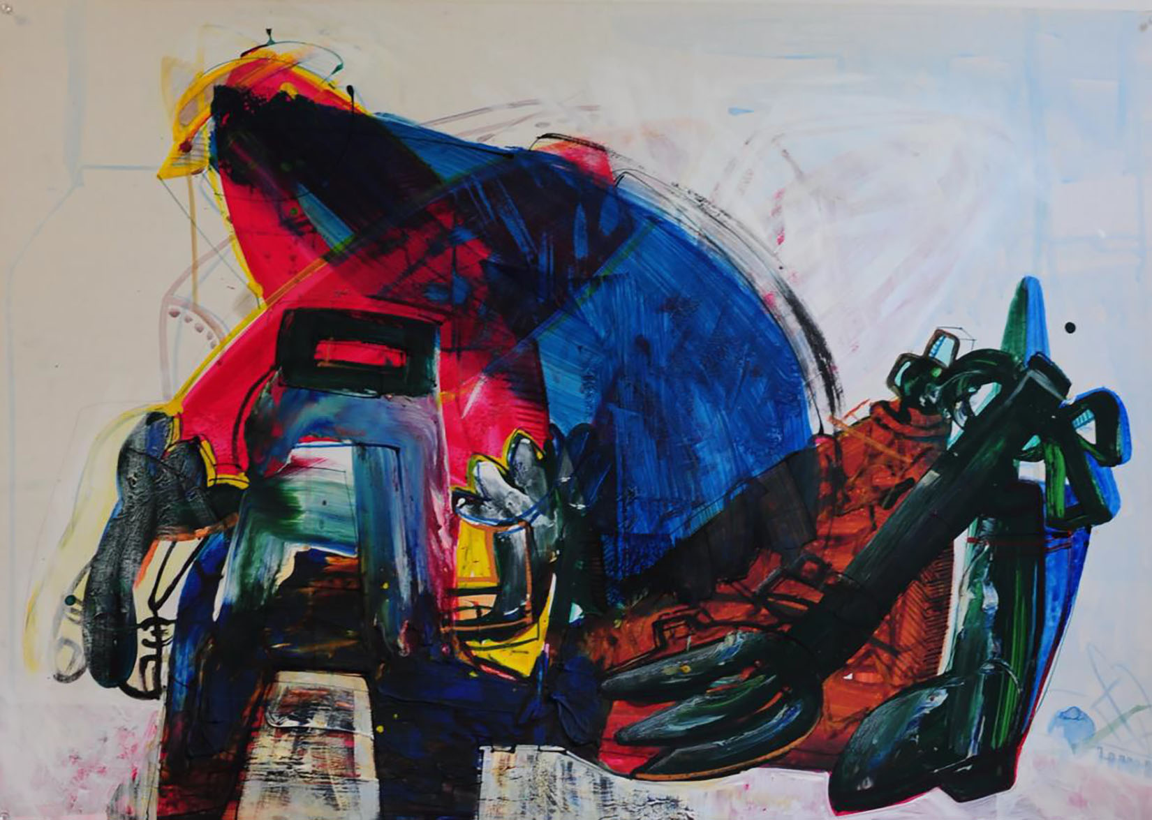 Otvaranje izložbe slika, skulptura i crteža, Zapisi i kazivanja, akademika Save Halugina, Sava Halugin Foto: KC Sombor/Promo