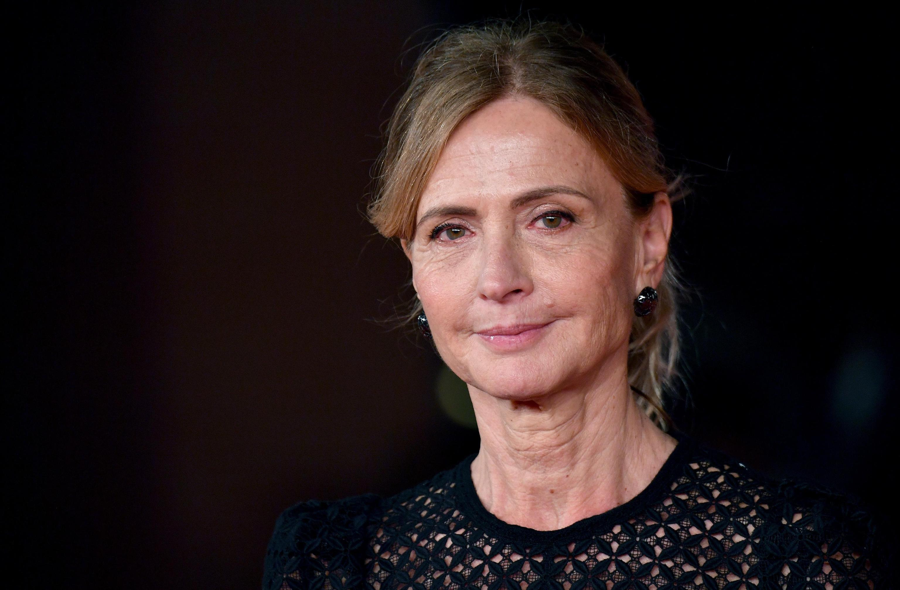 Kristina Komenčini 
epa07951965 Italian director Cristina Comencini arrives for the screening of 'Tornare' at the 14th annual Rome Film Festival, in Rome, Italy, 26 October 2019. The film festival runs from 17 to 27 October.  EPA-EFE/ETTORE FERRARI