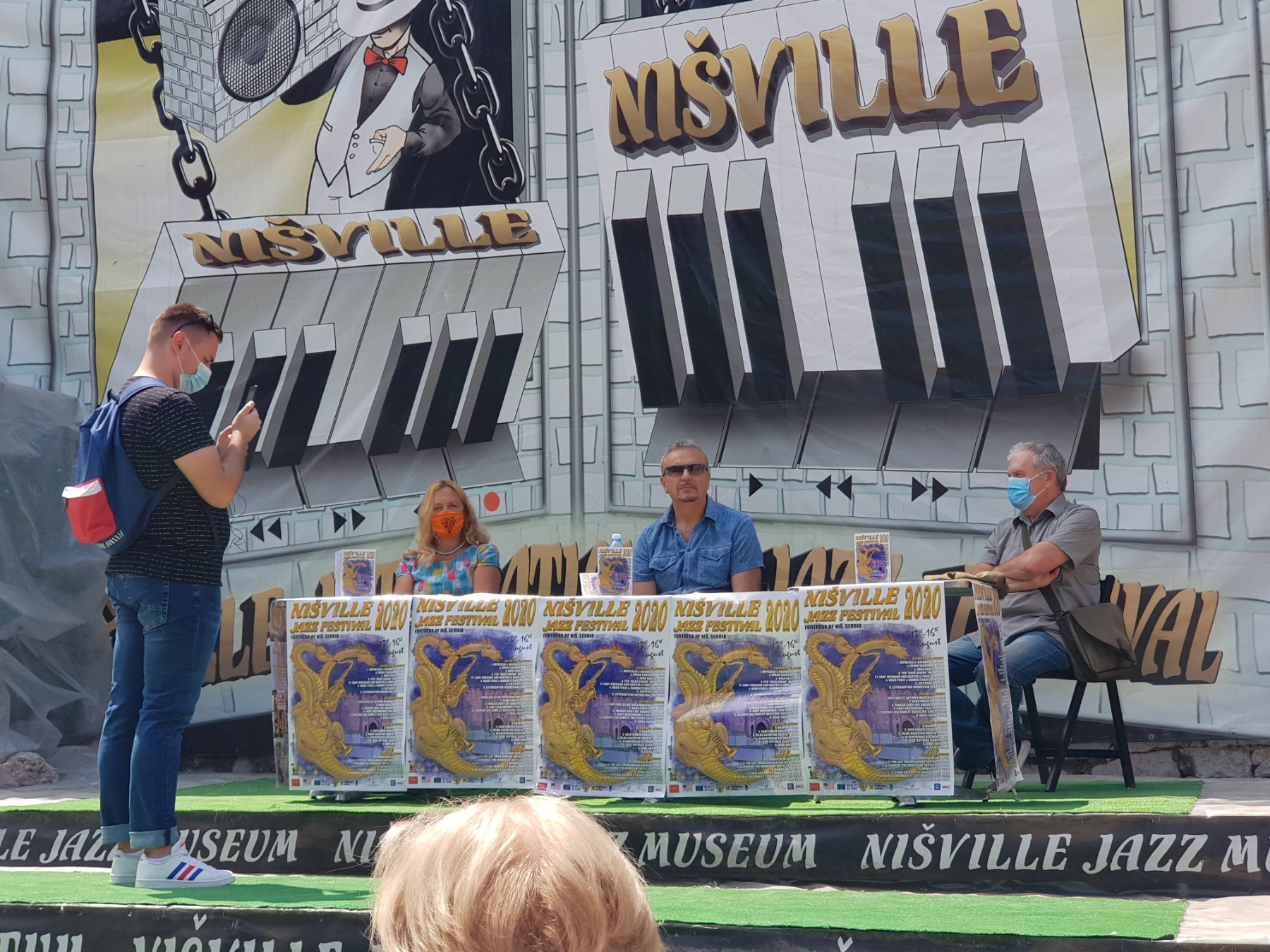 Maja Mitić, Ivan Blagojević i Branislav Miltojević