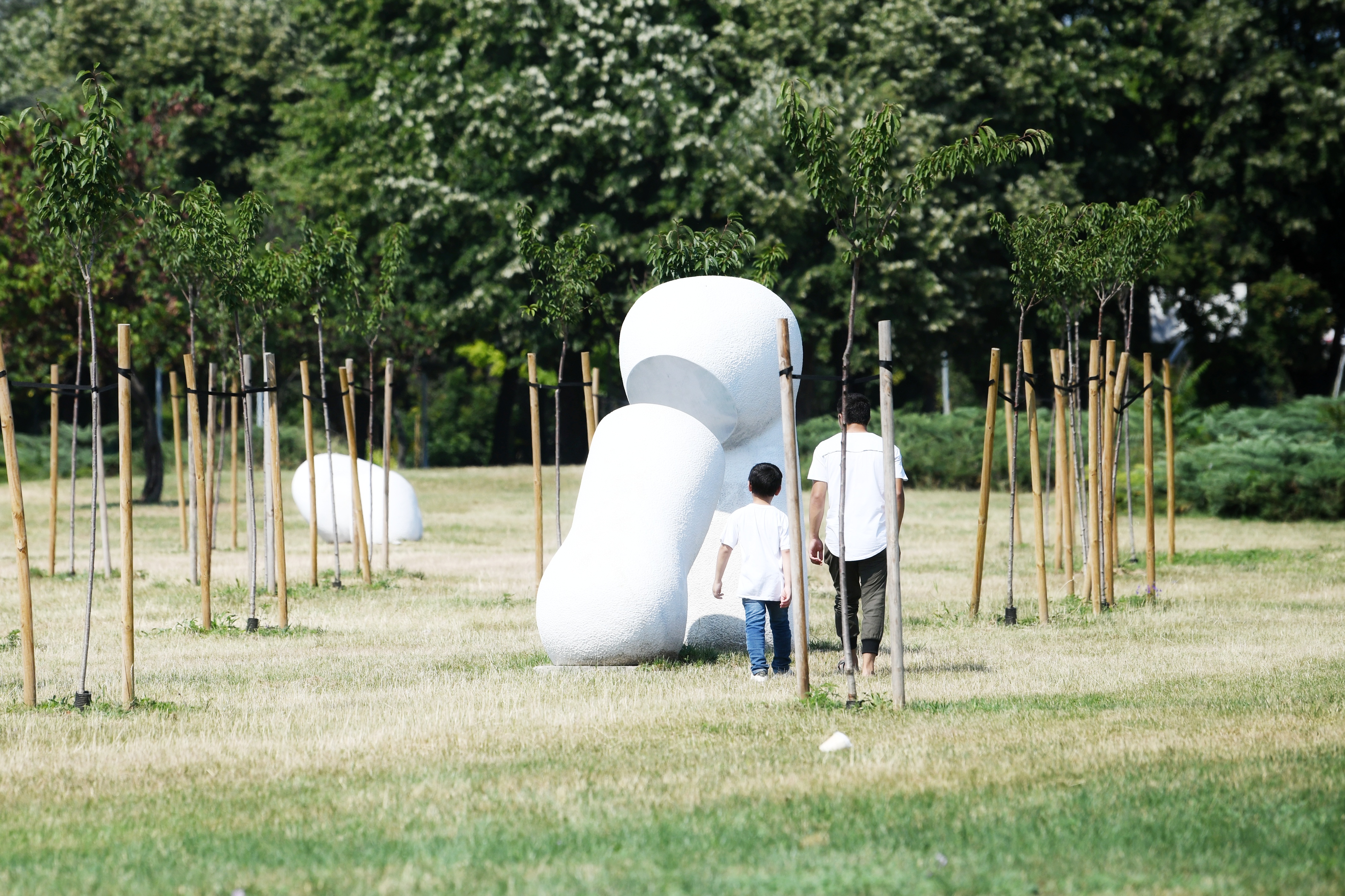 Beograd 22. jul 2020. Skulptura park  Foto:Vesna Lalić/Nova.rs