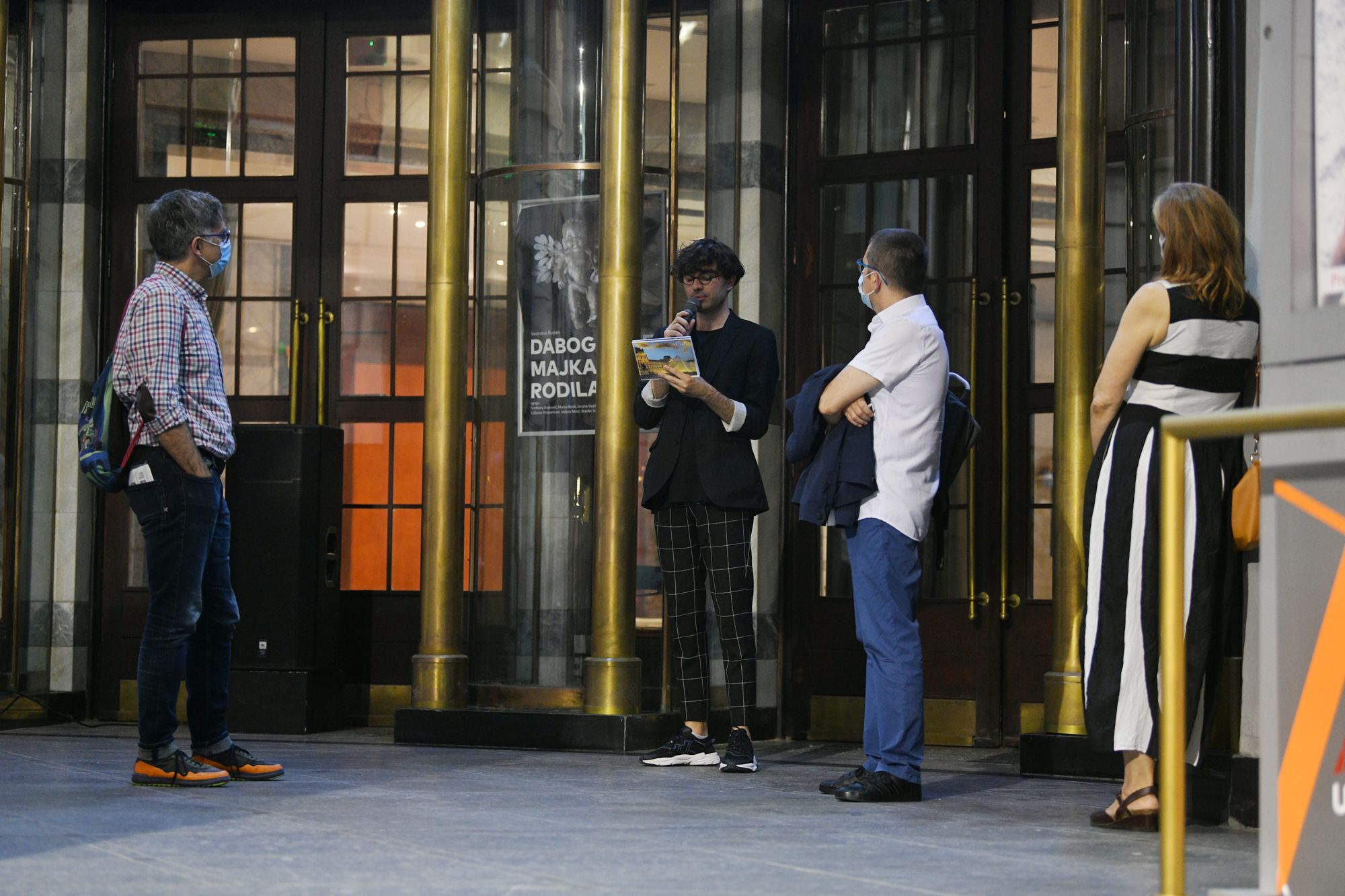 Beograd 24.07.2020. Dirižabl, predstava na otvorenom, Atelje 212 Foto: Filip Krainčanić/Nova.rs