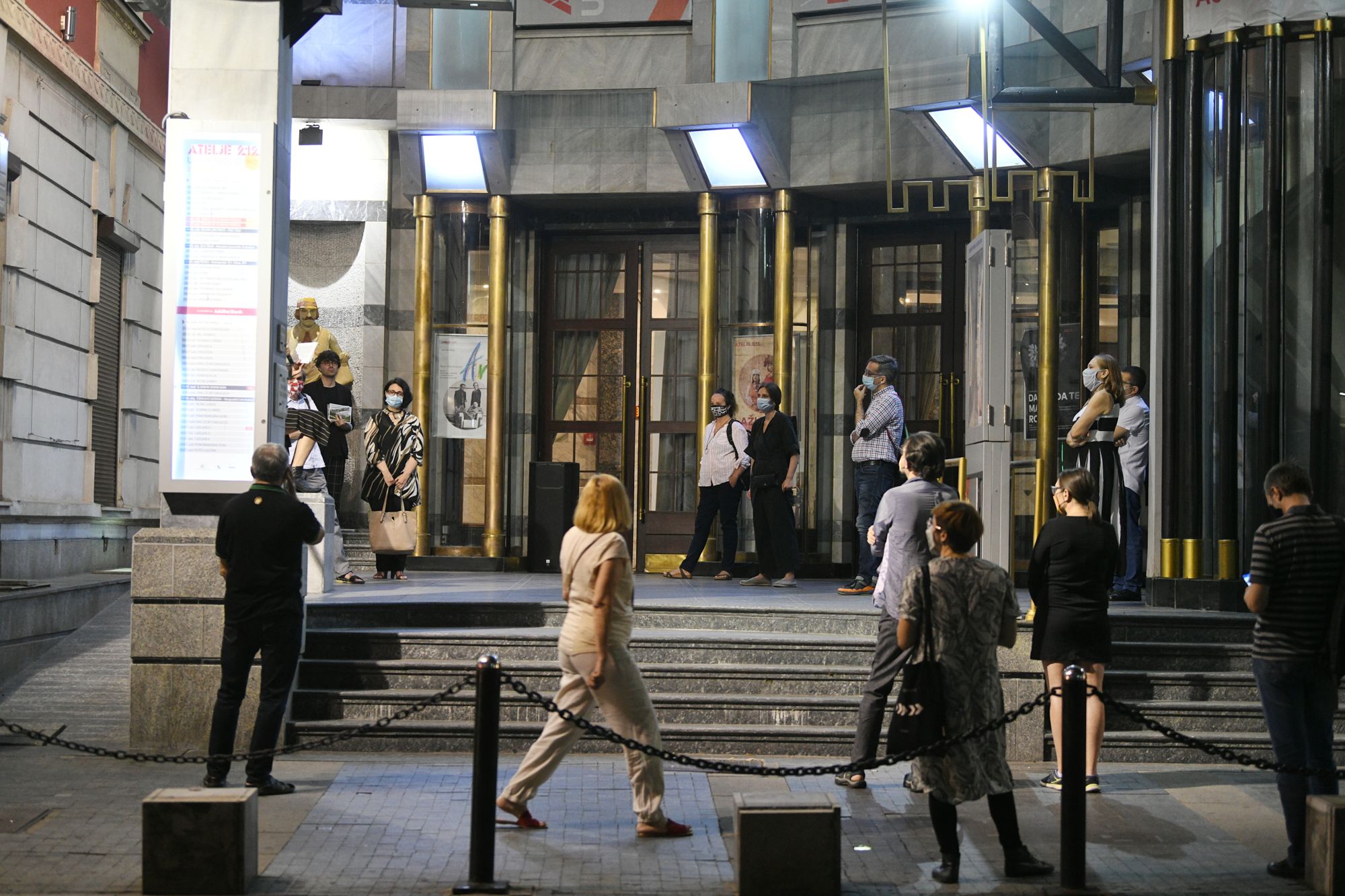 Beograd 24.07.2020. Dirižabl, predstava na otvorenom, Atelje 212 Foto: Filip Krainčanić/Nova.rs