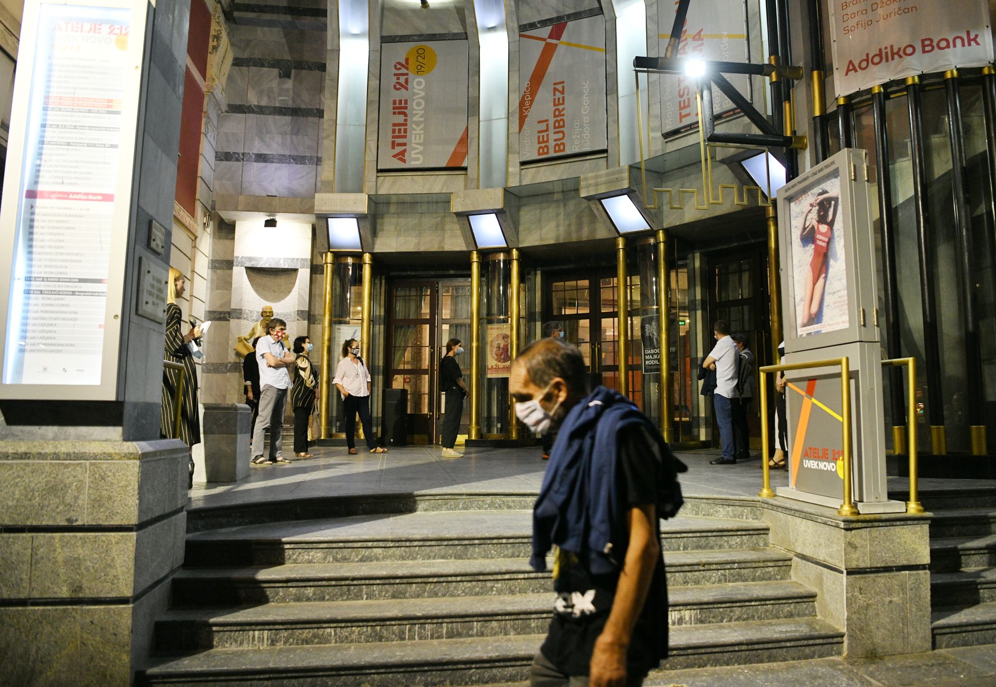 Beograd 24.07.2020. Dirižabl, predstava na otvorenom, Atelje 212 Foto: Filip Krainčanić/Nova.rs