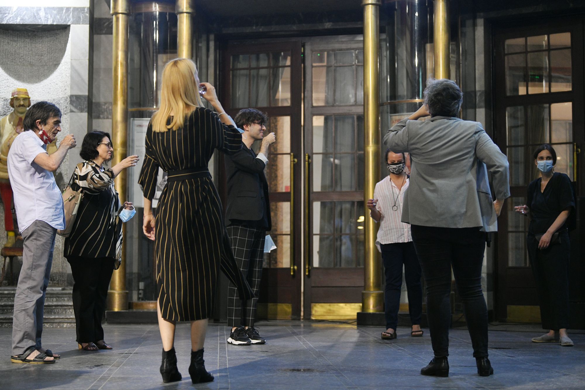 Beograd 24.07.2020. Dirižabl, predstava na otvorenom, Atelje 212 Foto: Filip Krainčanić/Nova.rs