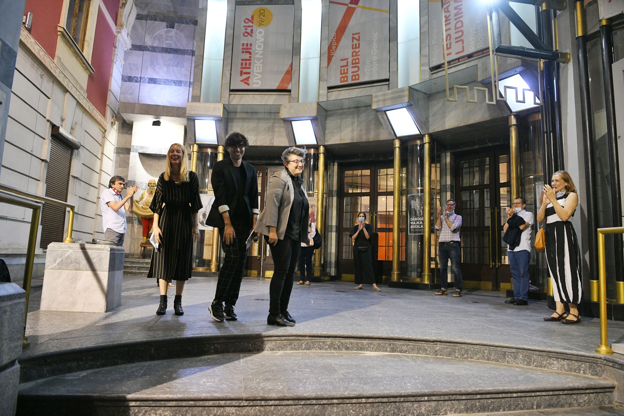 Beograd 24.07.2020. Dirižabl, predstava na otvorenom, Atelje 212 Foto: Filip Krainčanić/Nova.rs