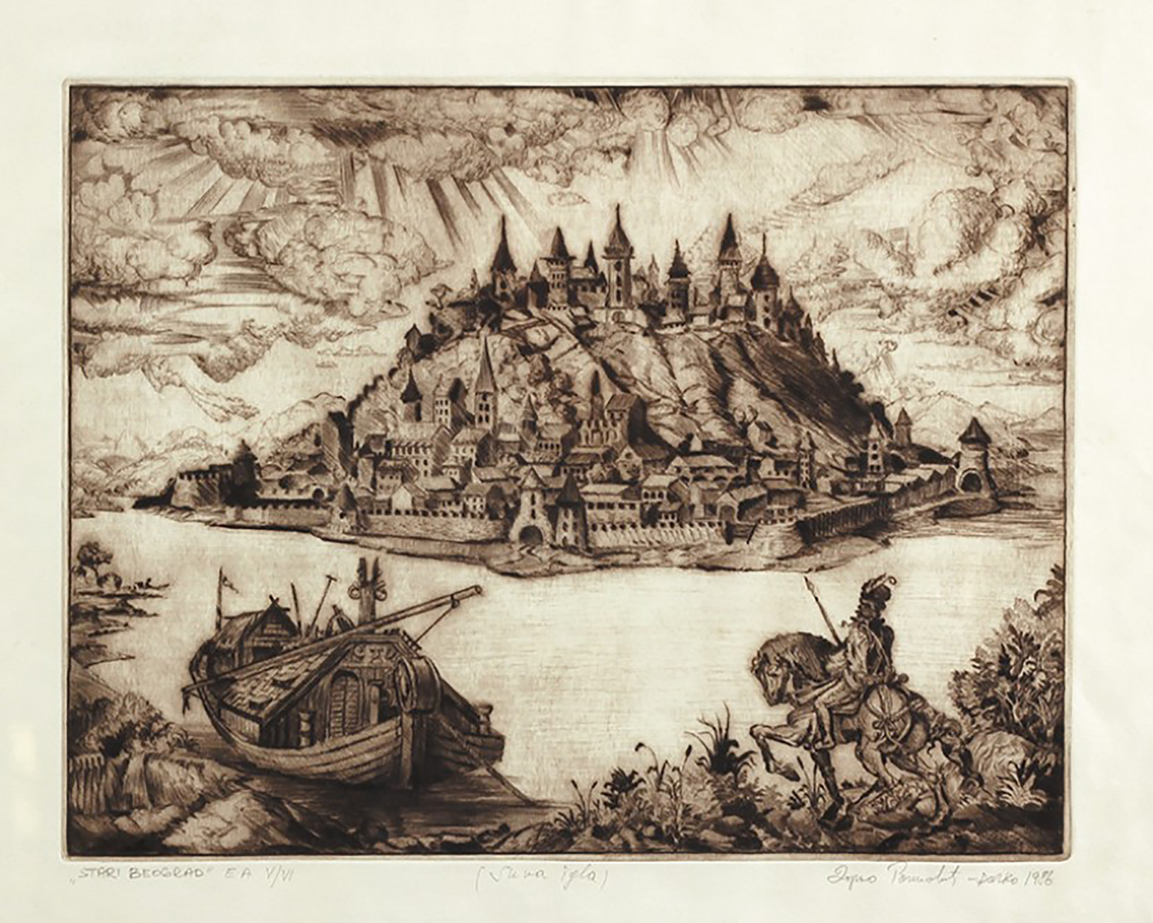 Darko Ranković, slikar, slika